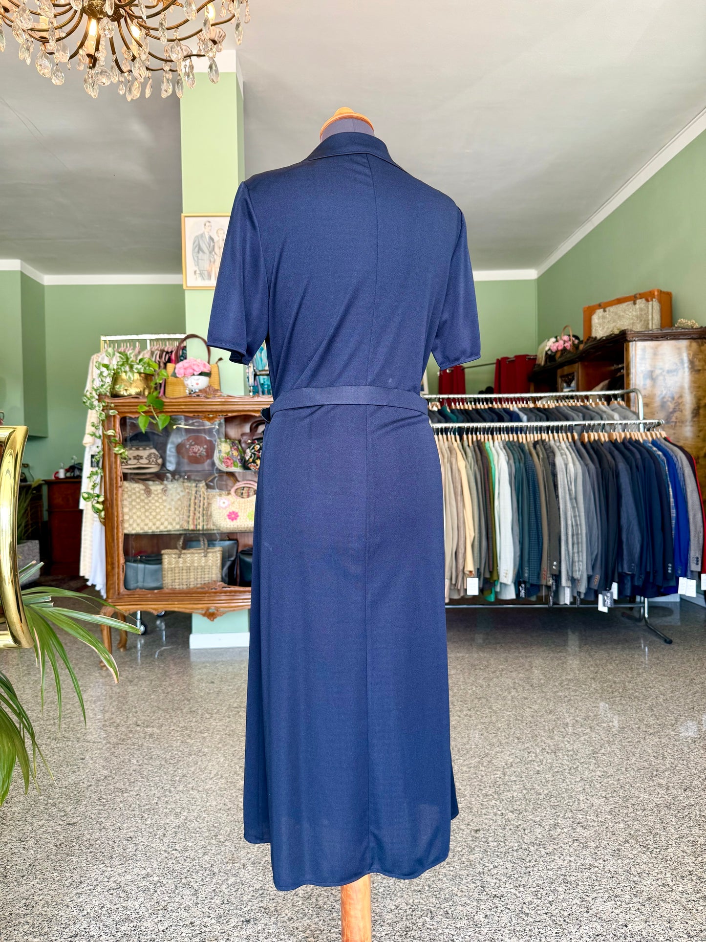 Abito anni ‘70 blu navy - TG. 42/44