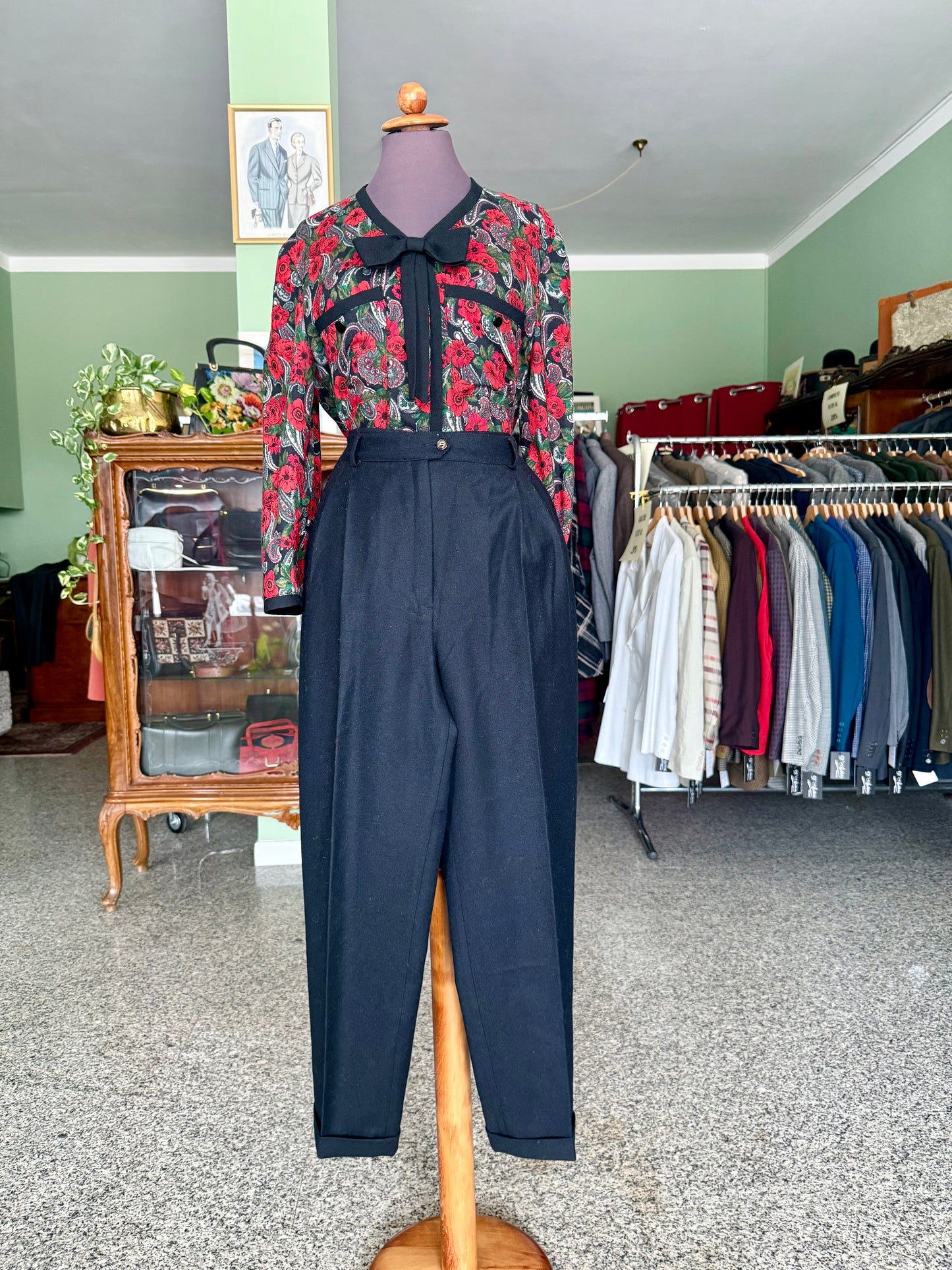 Pantaloni classici in lana - TG. 46/48