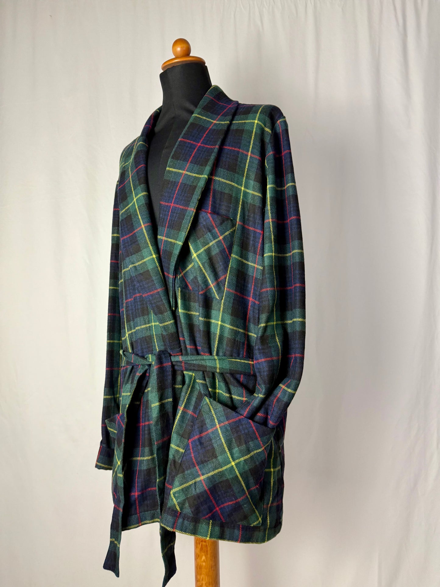 Giacca da camera tartan tg. XL-XXL