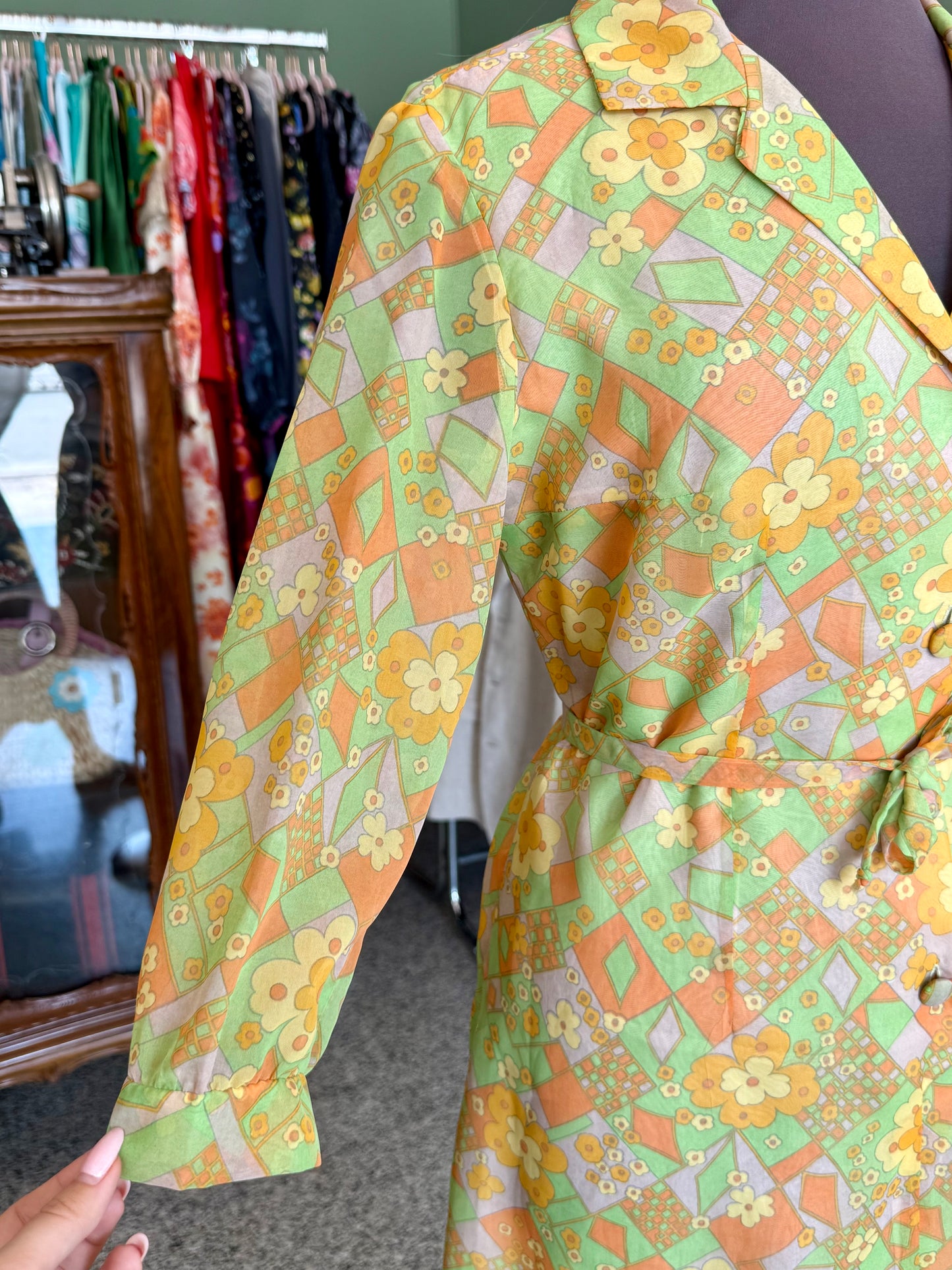 Abito anni ‘60 in organza - TG. 42
