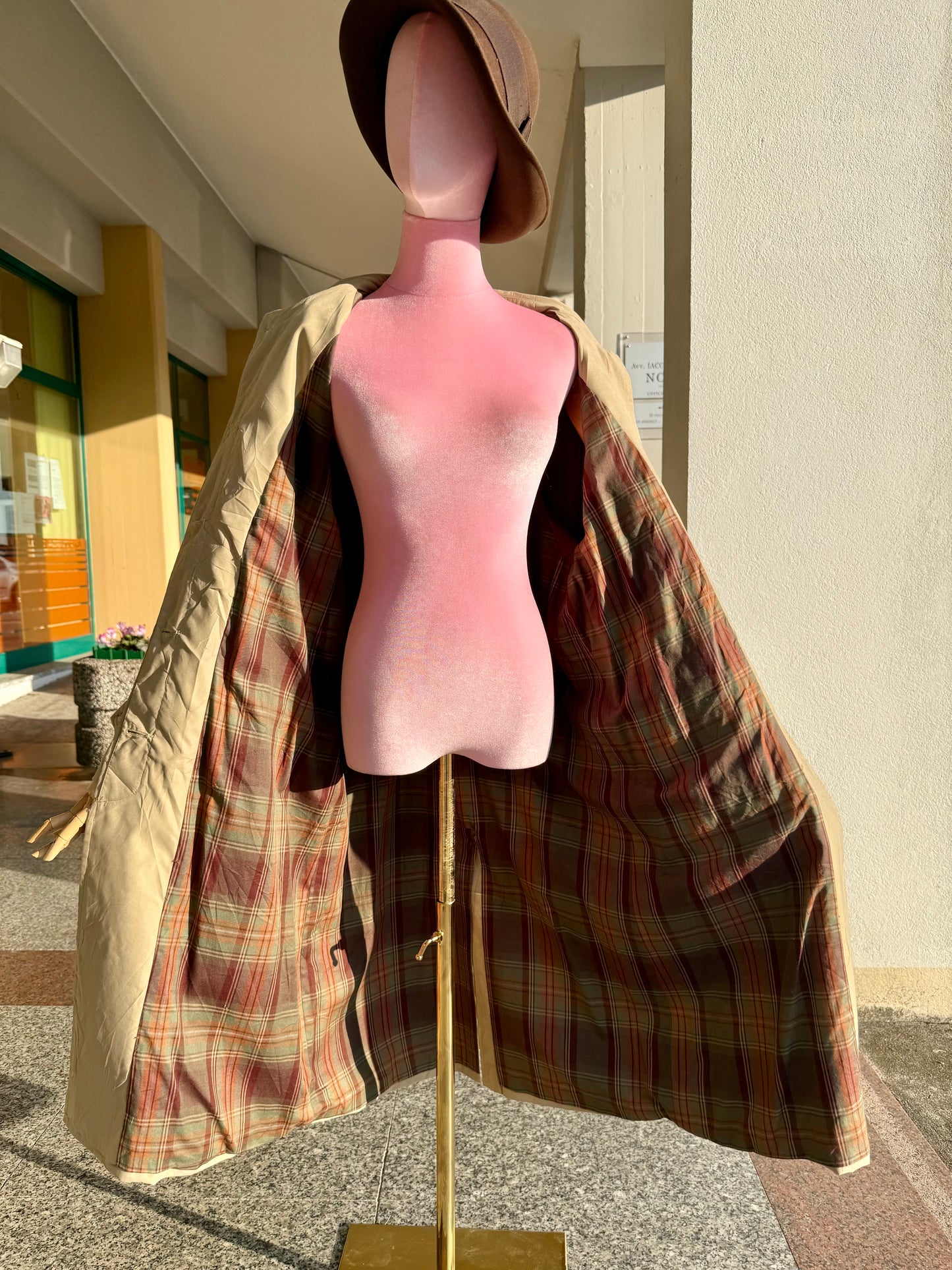 Trench anni ‘80 beige - TG. 44/46
