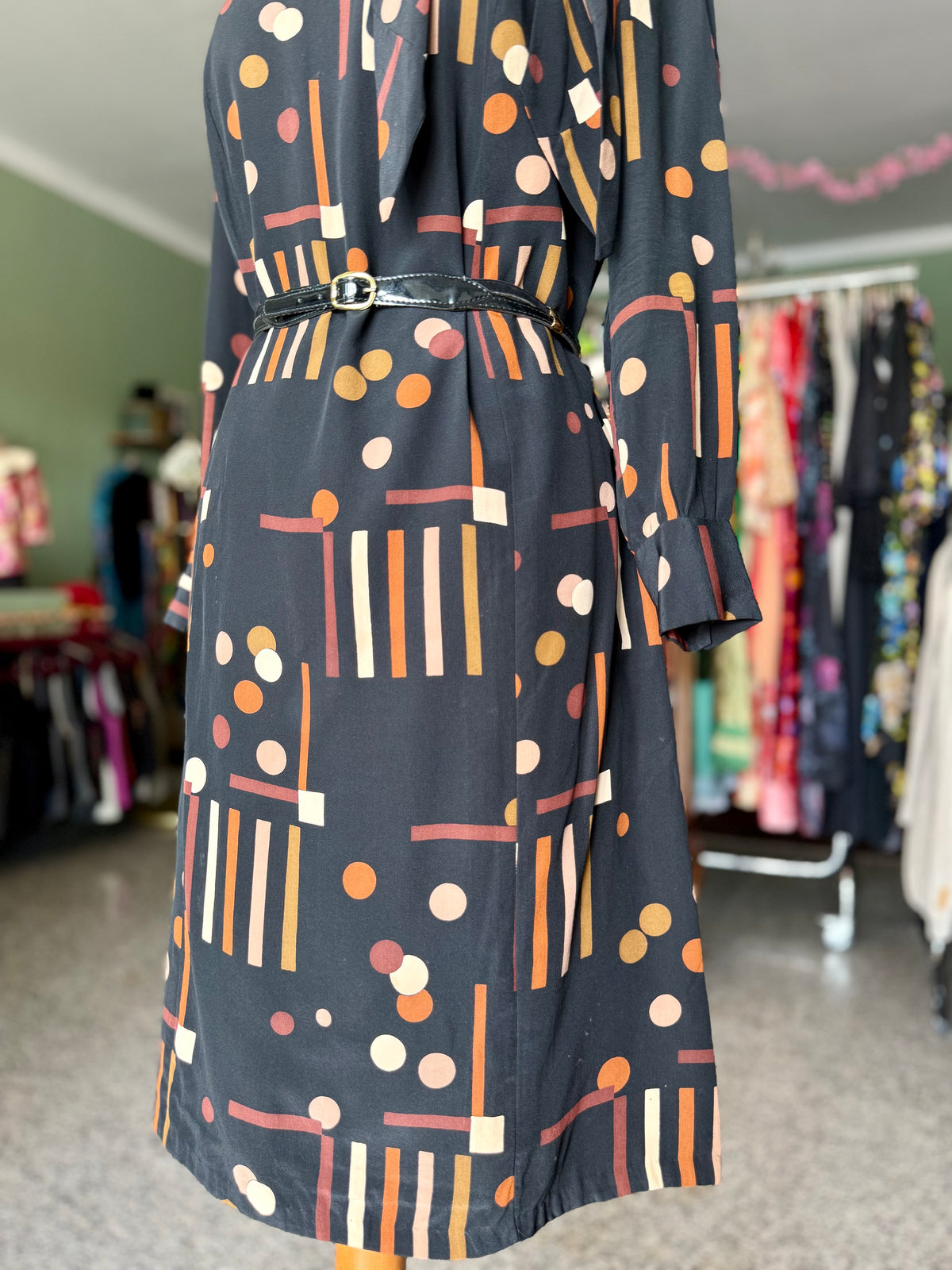 Abito sartoriale anni ‘60 in pura seta - TG. 46