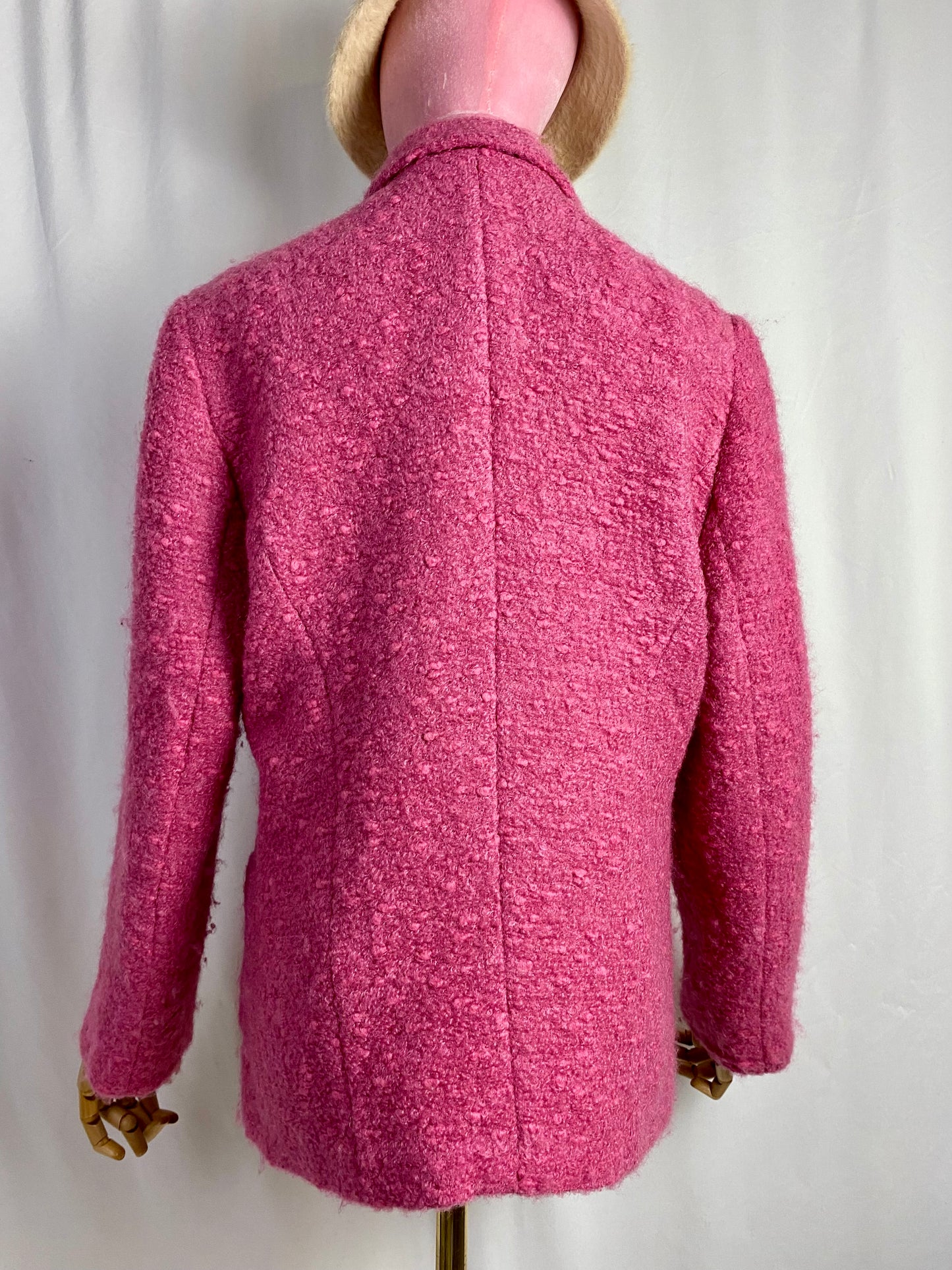 Giacca rosa mohair - TG. 44/46