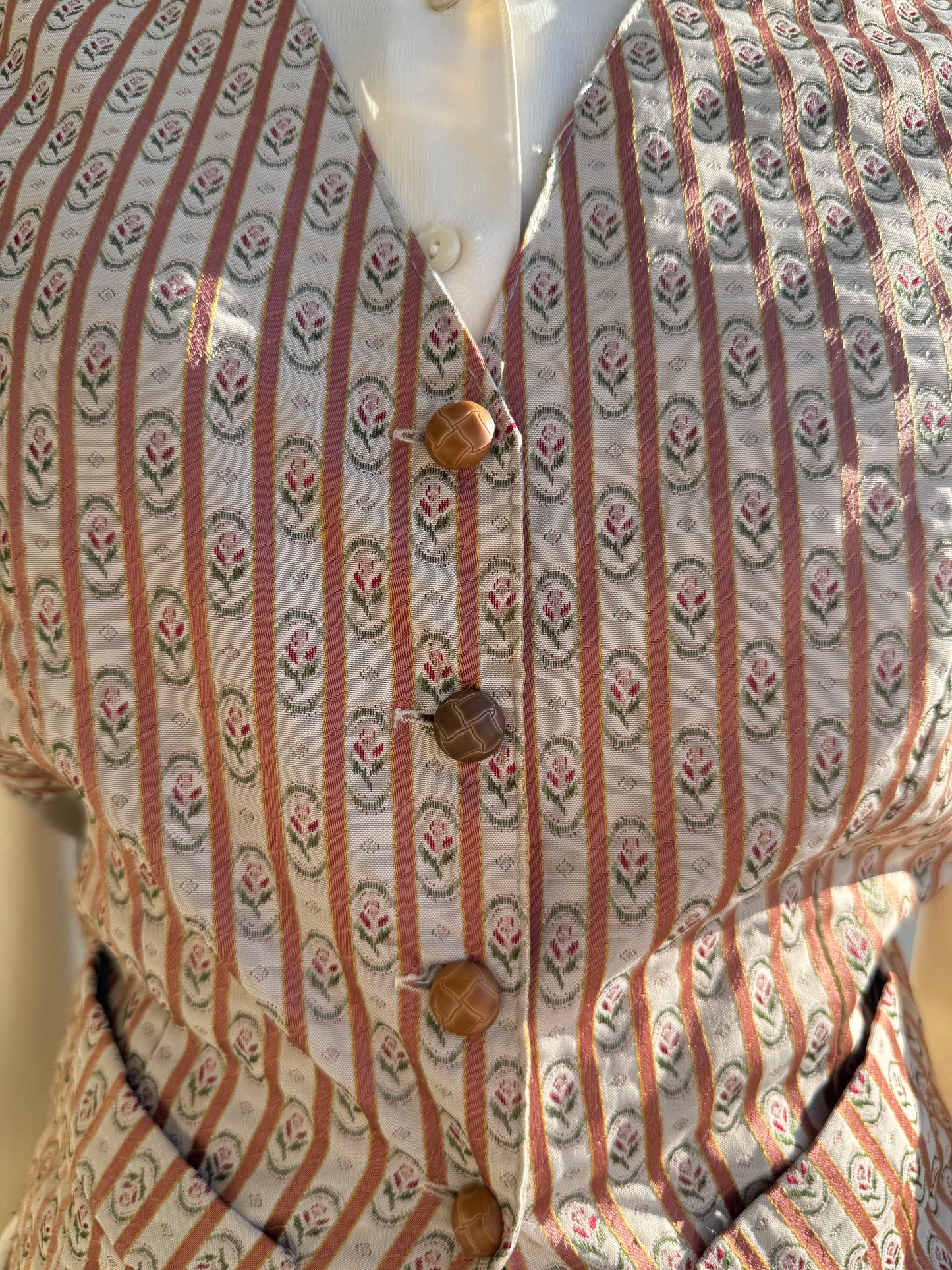 Gilet Regency in broccato - TG. 40