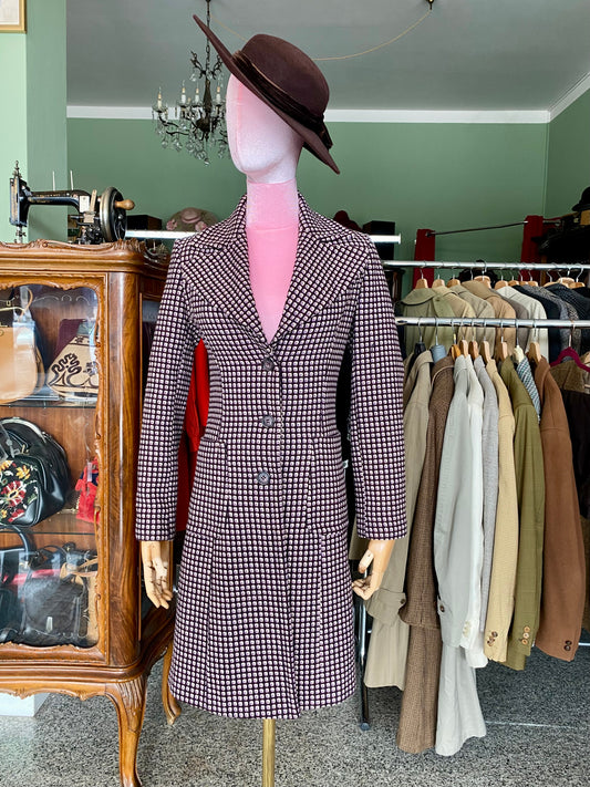 Cappotto mezza stagione optical - TG. 38