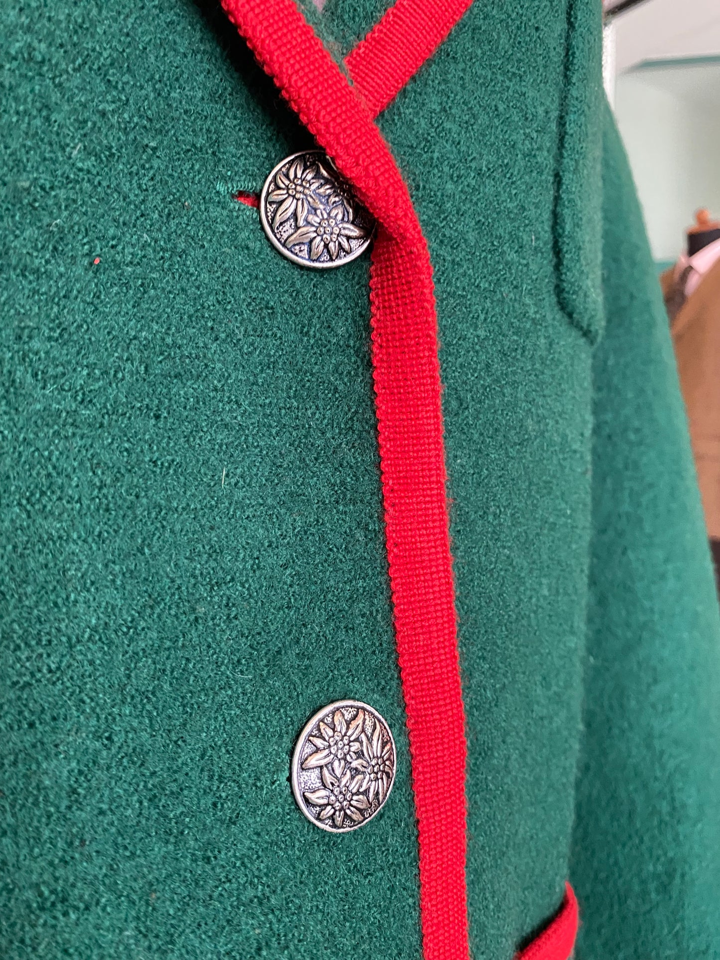 Giacca tirolese in lana cotta - TG. 46