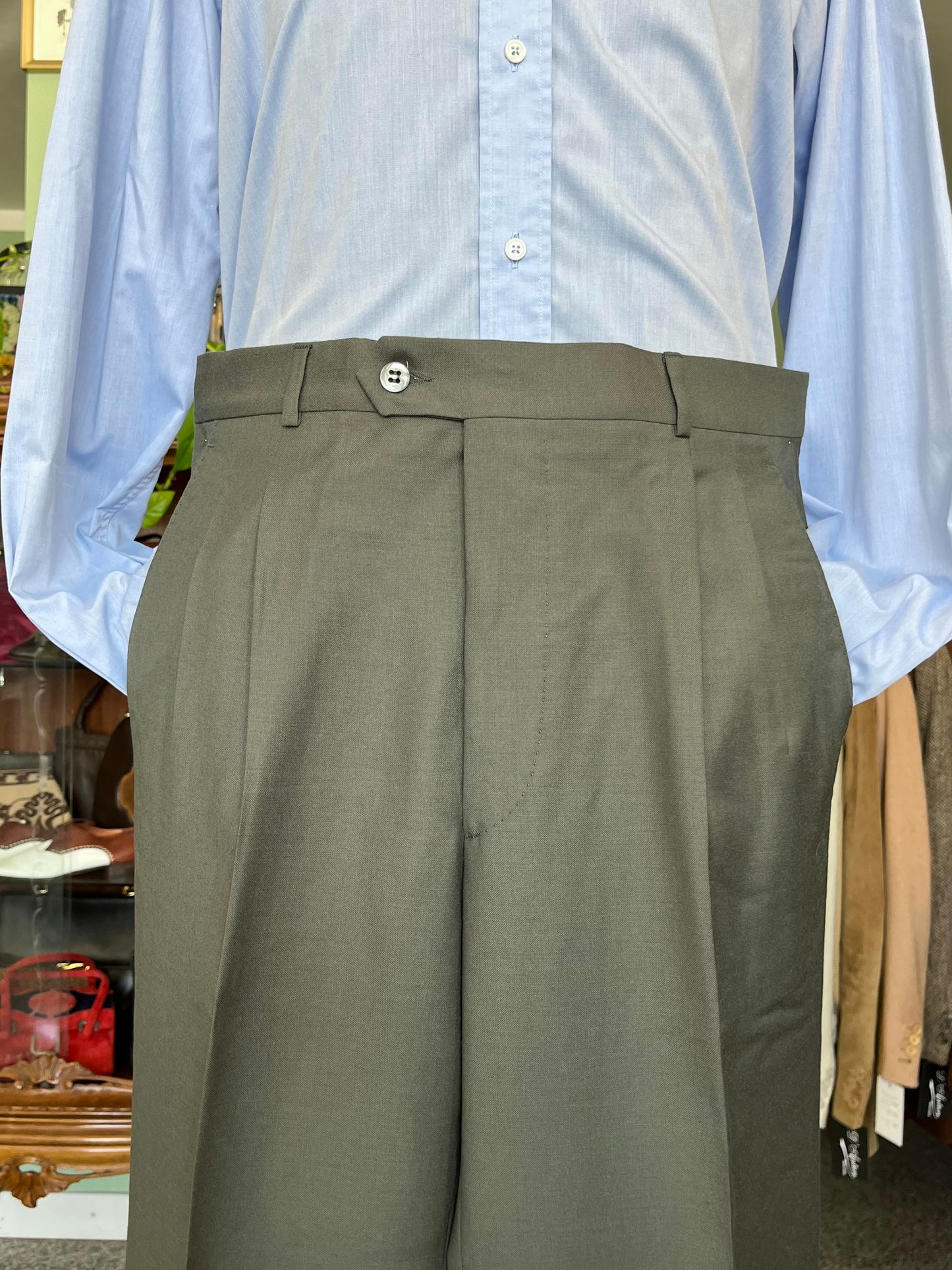 Calzoni in fresco di lana NOS tg. 48