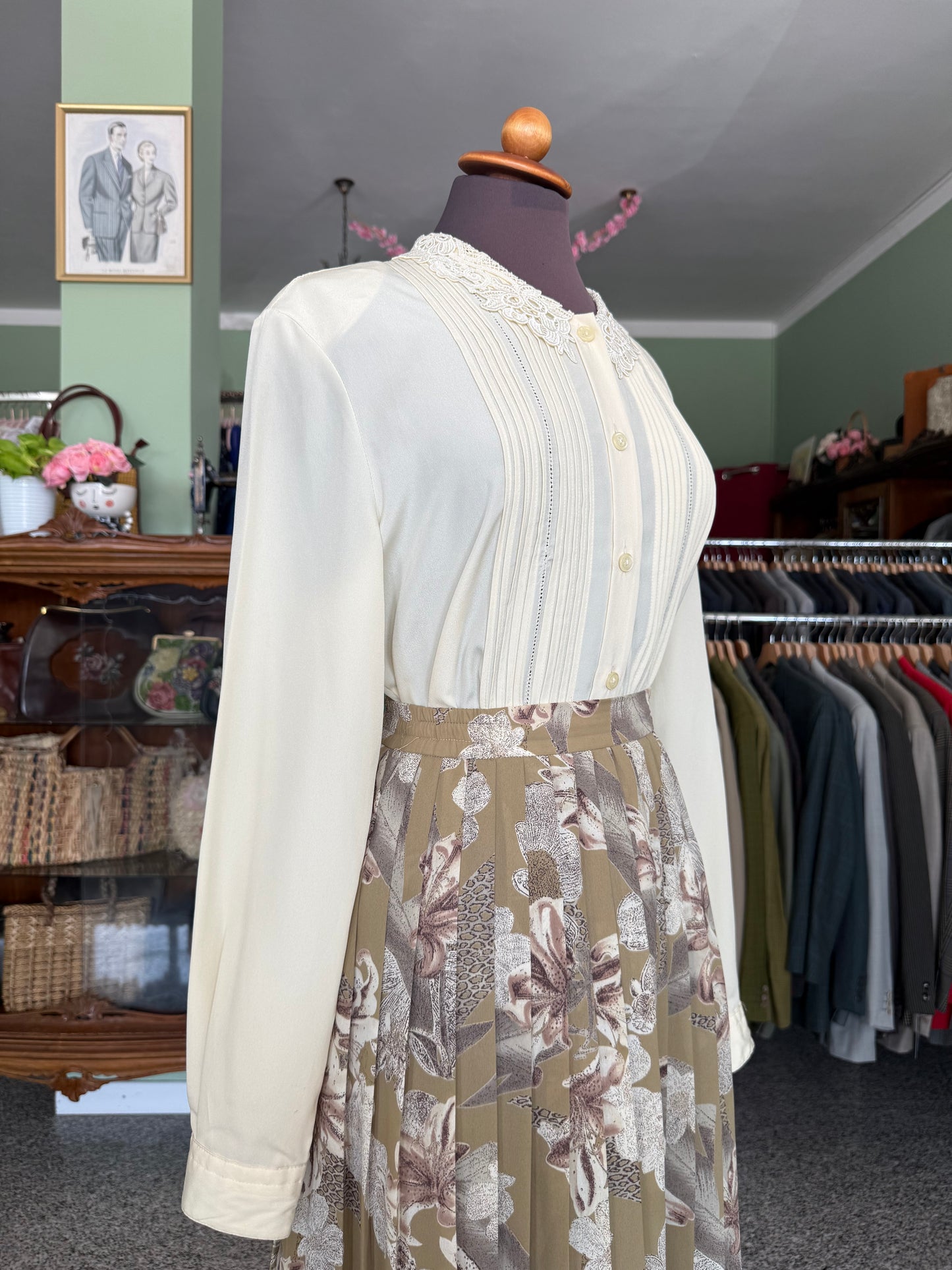 Camicia classica panna - TG. 44/46