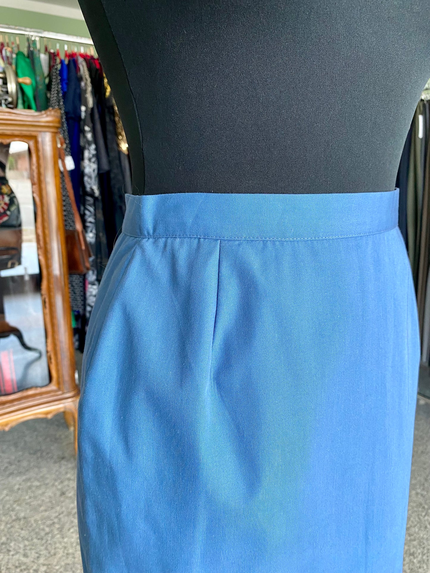 Tailleur azzurro nuovo fondo di magazzino - TG. 40