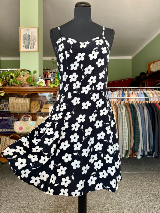 Mini dress con margherite - TG. 38