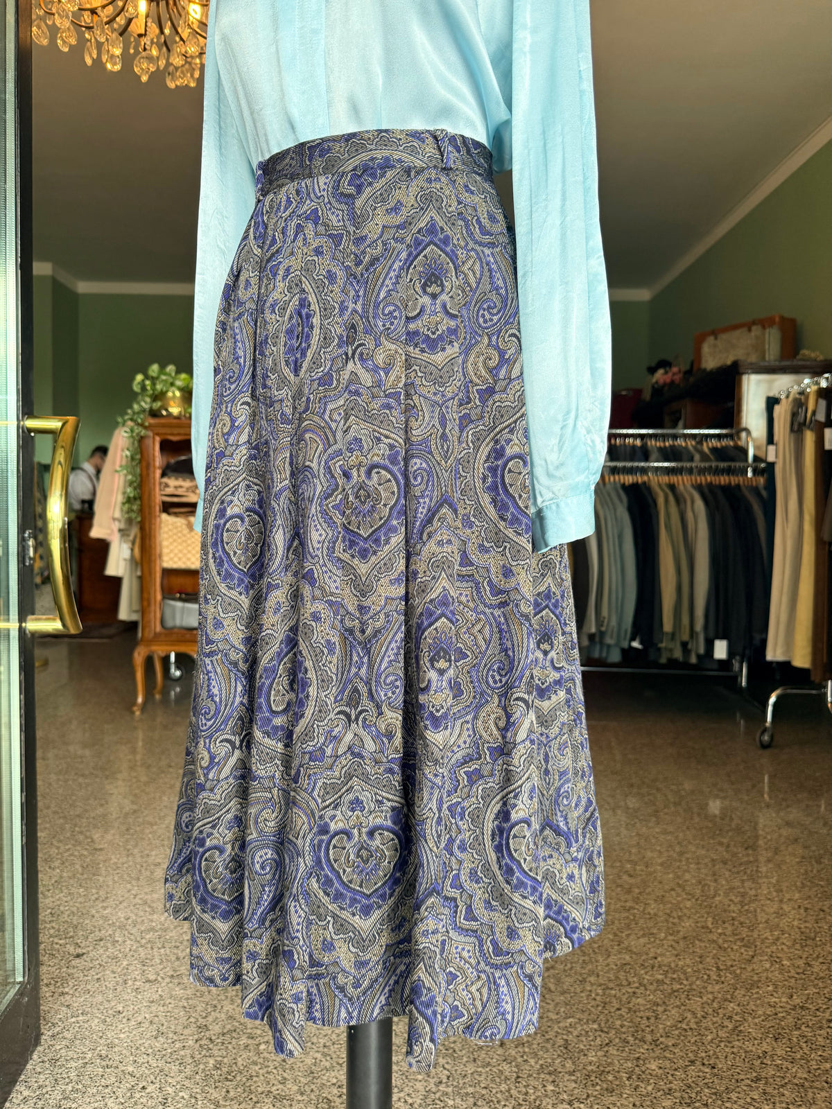 Gonna con fantasia paisley - TG. 44