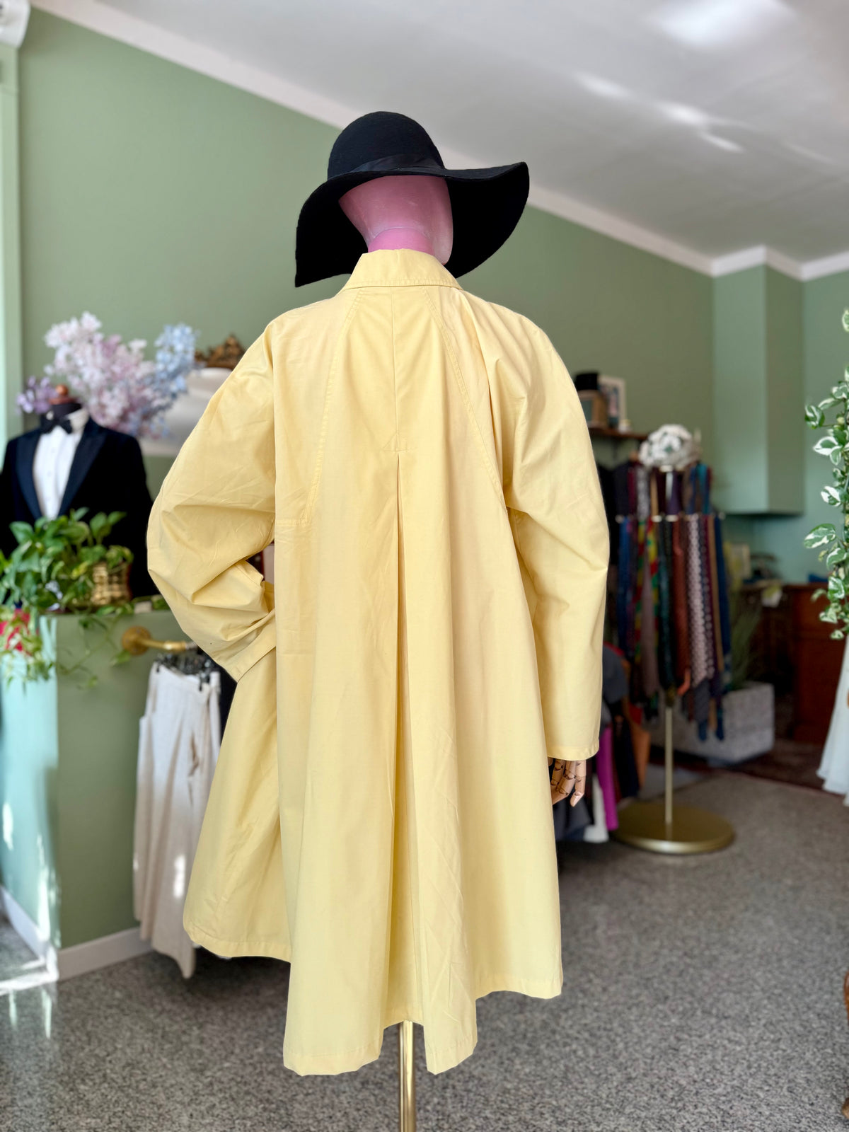 Trench anni ‘80 giallo 💛 - TG. U
