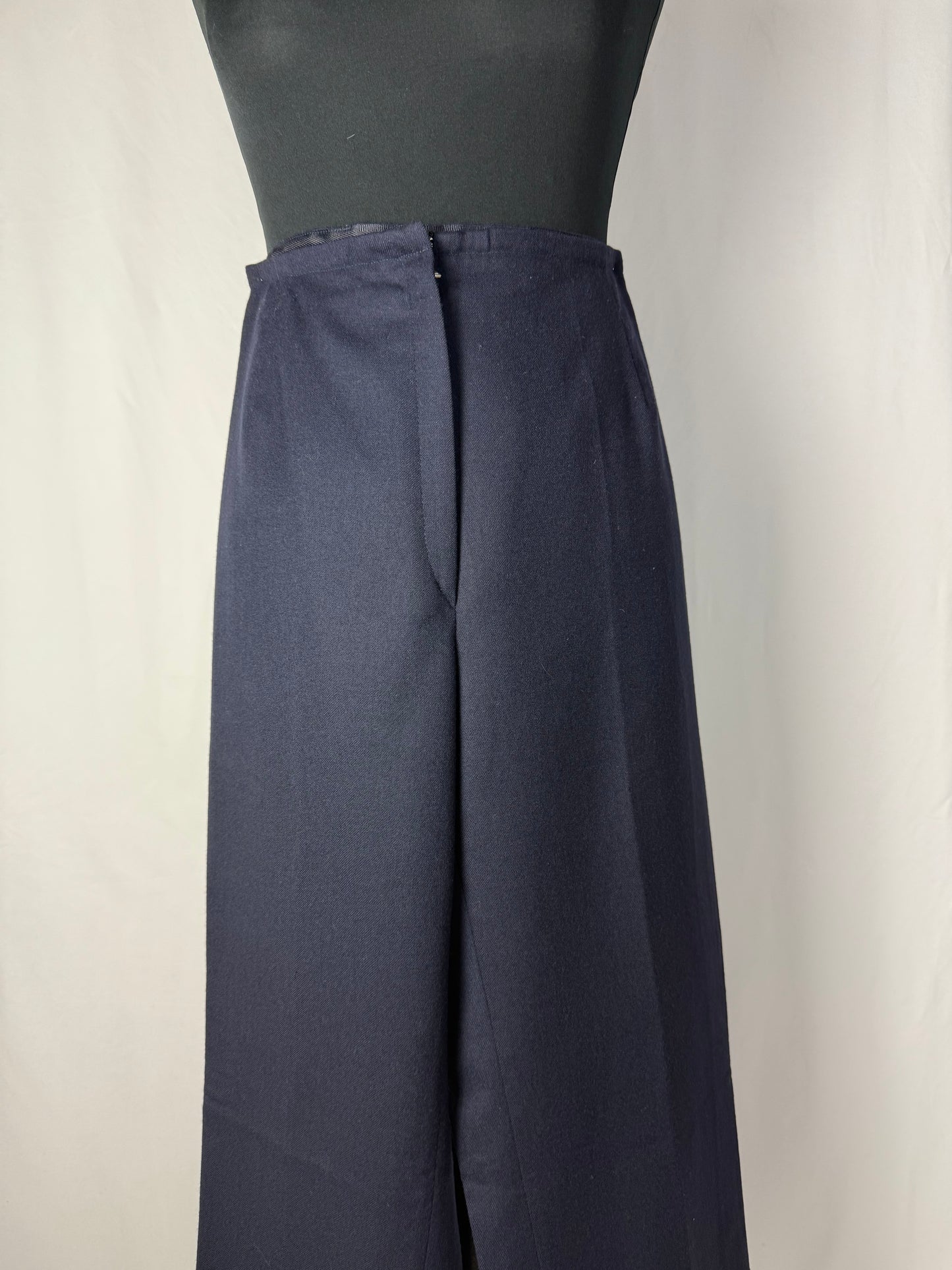 Completo sartoriale in pura lana blu notte - TG. 38/40