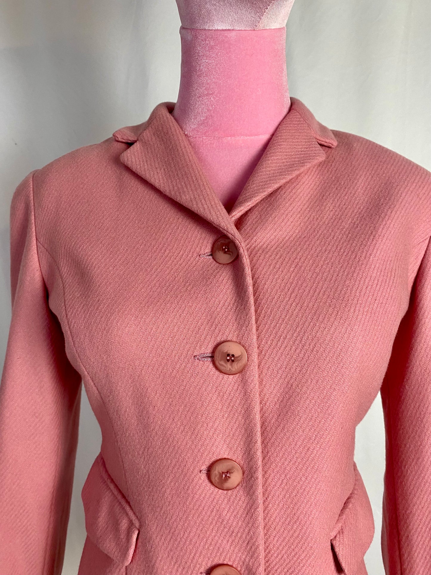 Giacca in lana rosa - TG. 38