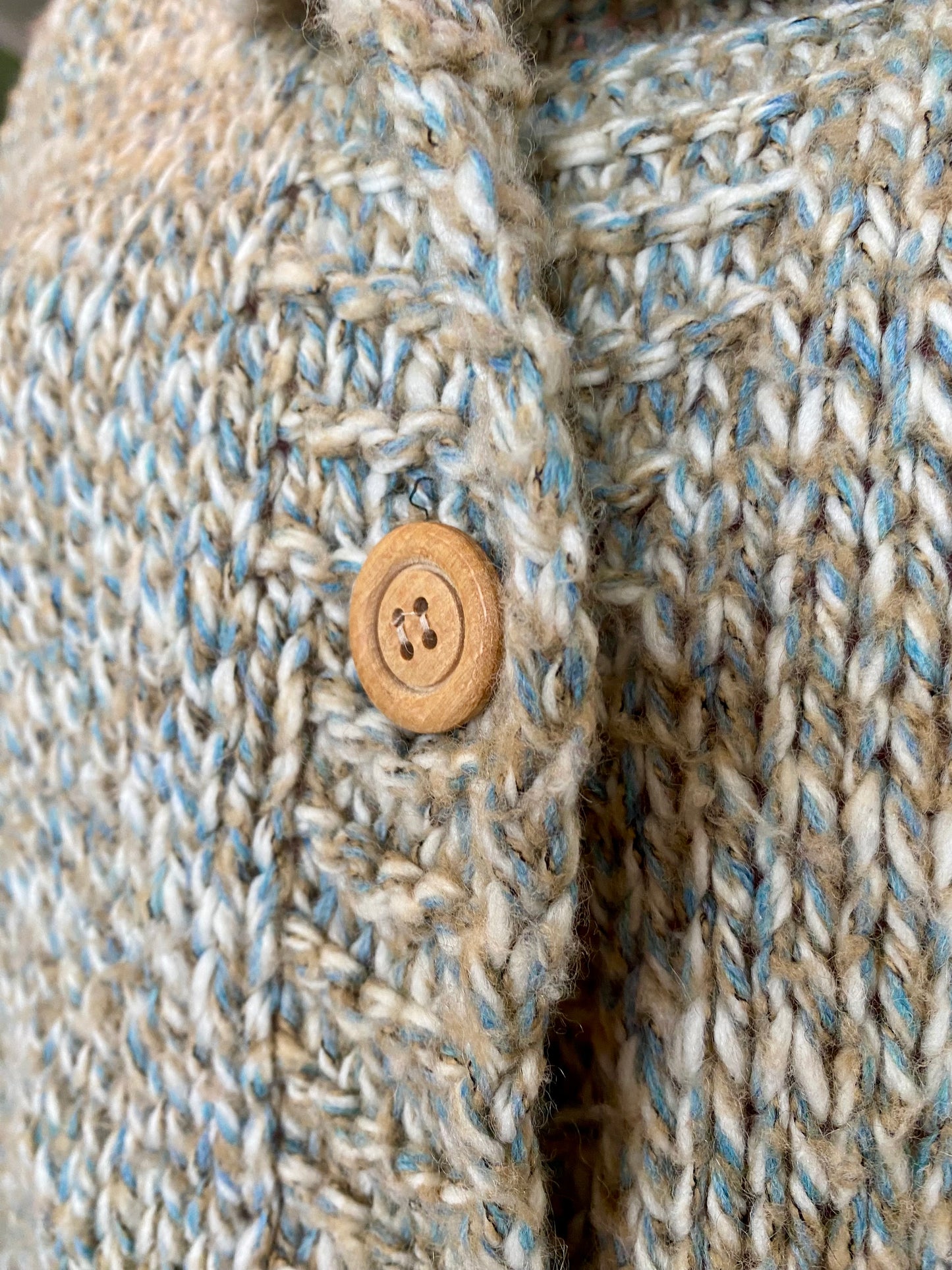 Cardigan in lana mélange - TG. 42/44