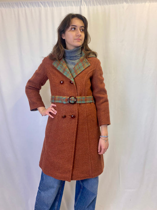 Cappotto anni ‘60 ruggine - TG. 38/40