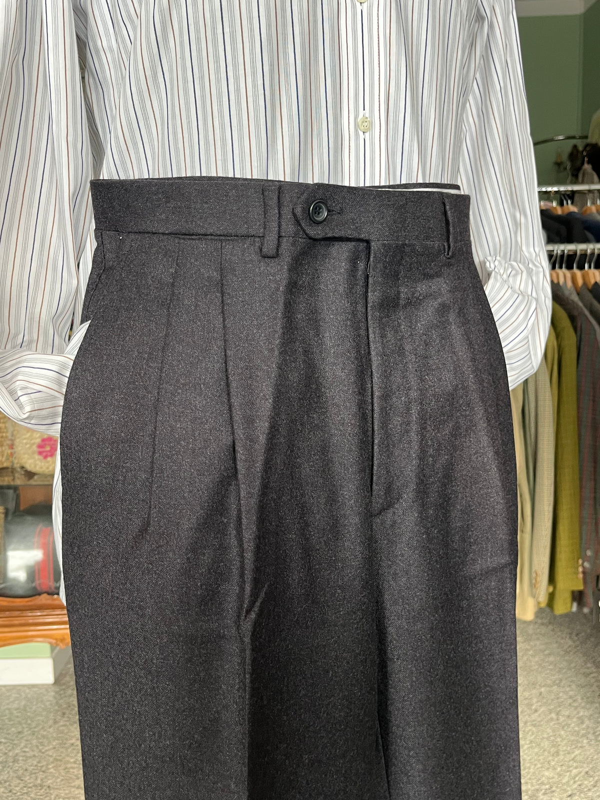 Calzoni Canali cashmere anni ‘80 NOS tg. 48