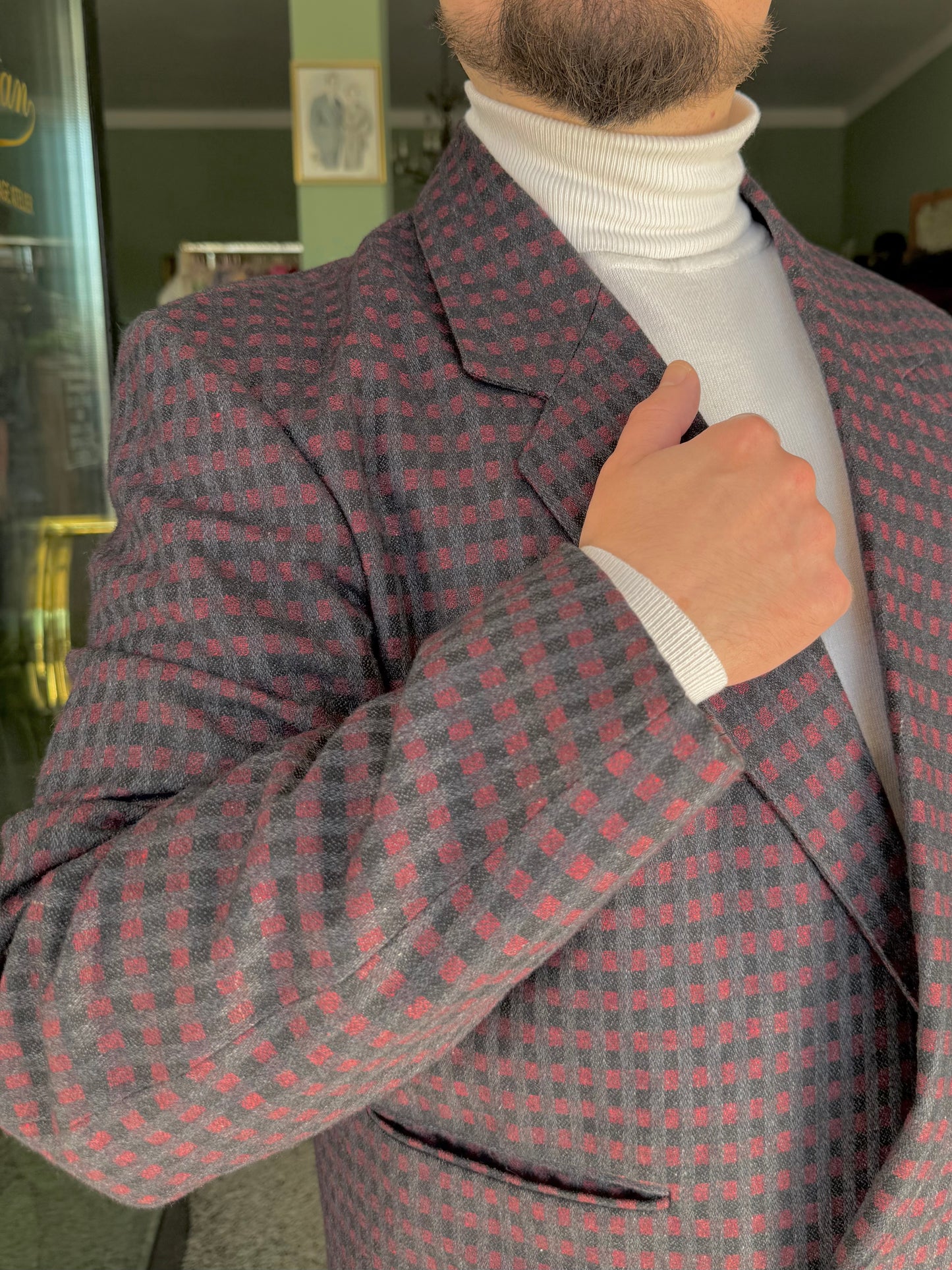 Giacca anni ‘80 “crop” tg. 54