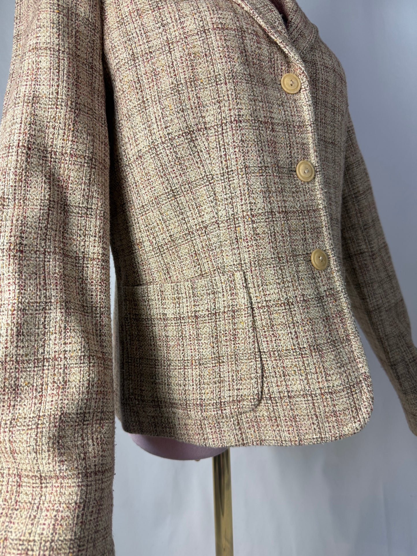 Giacca in seta e lana - TG. 44