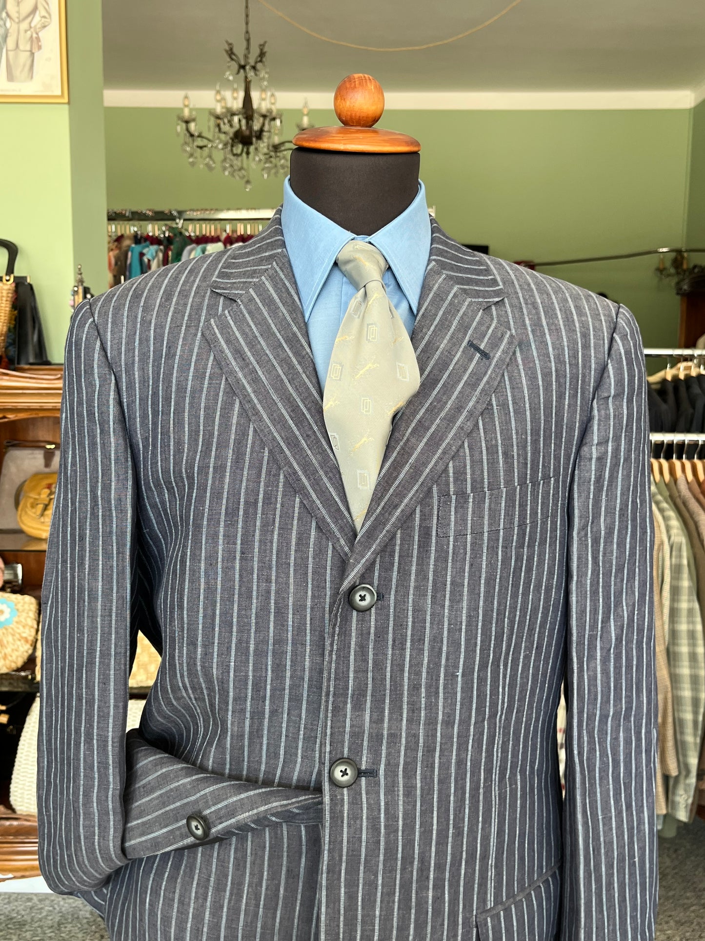 Completo in lino tg. 48-50