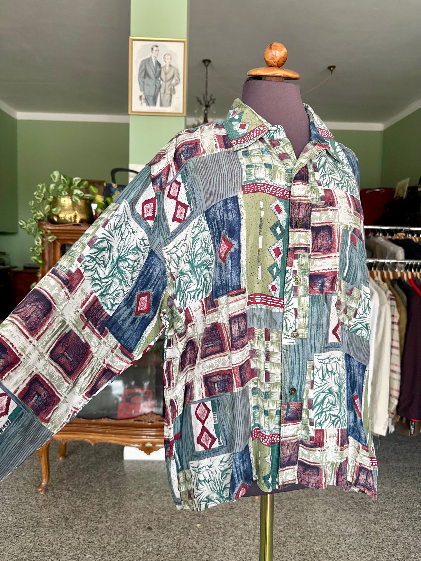 Camicia anni ‘90 seta - TG.48/50