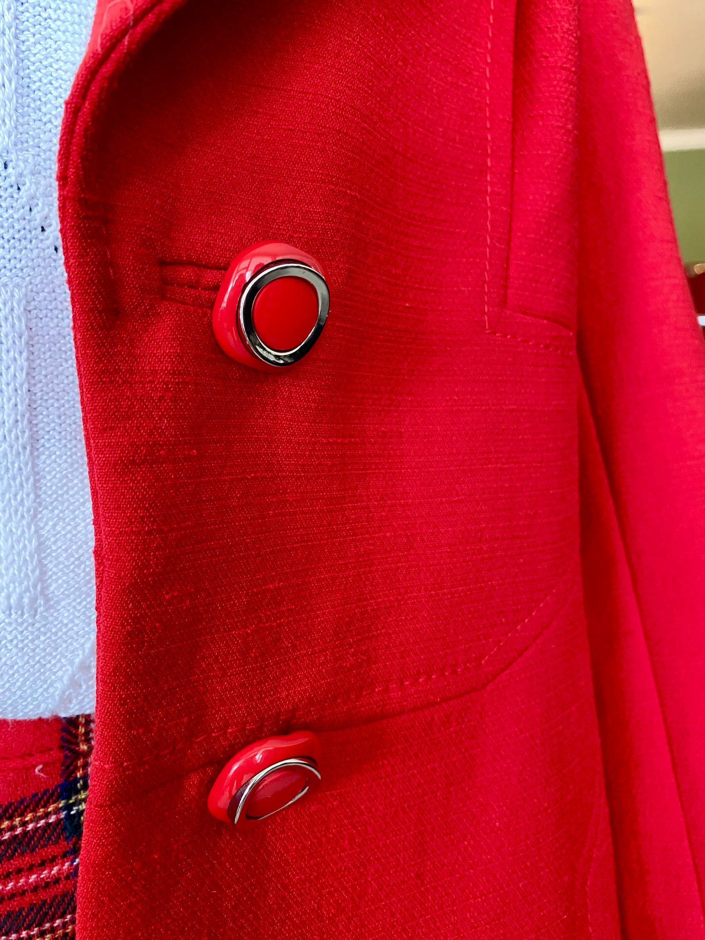 Cappotto rosso anni ‘60 Cori - TG. 38