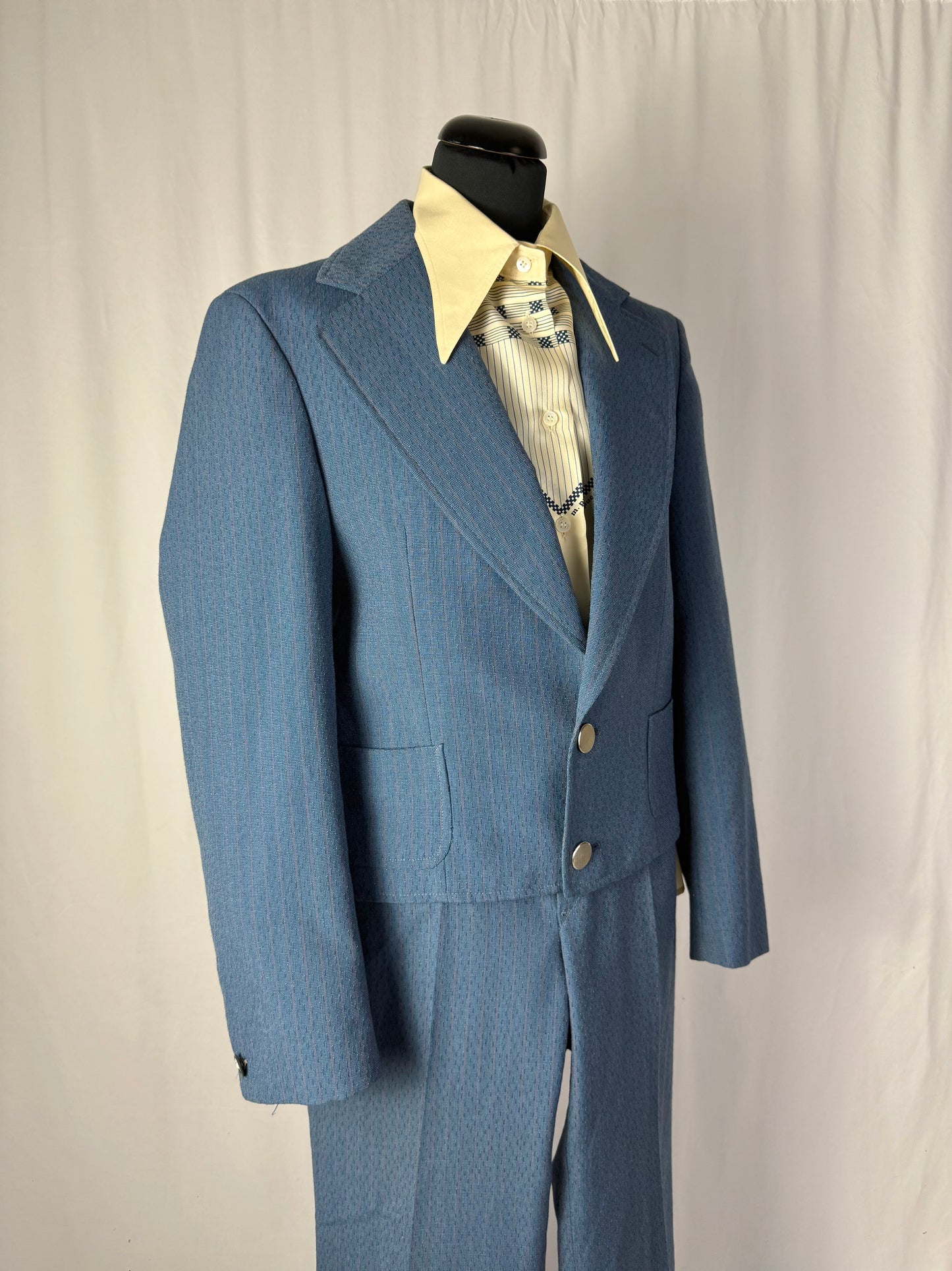 Completo anni ’70 con pantalone e giacca cropped - TG. 40