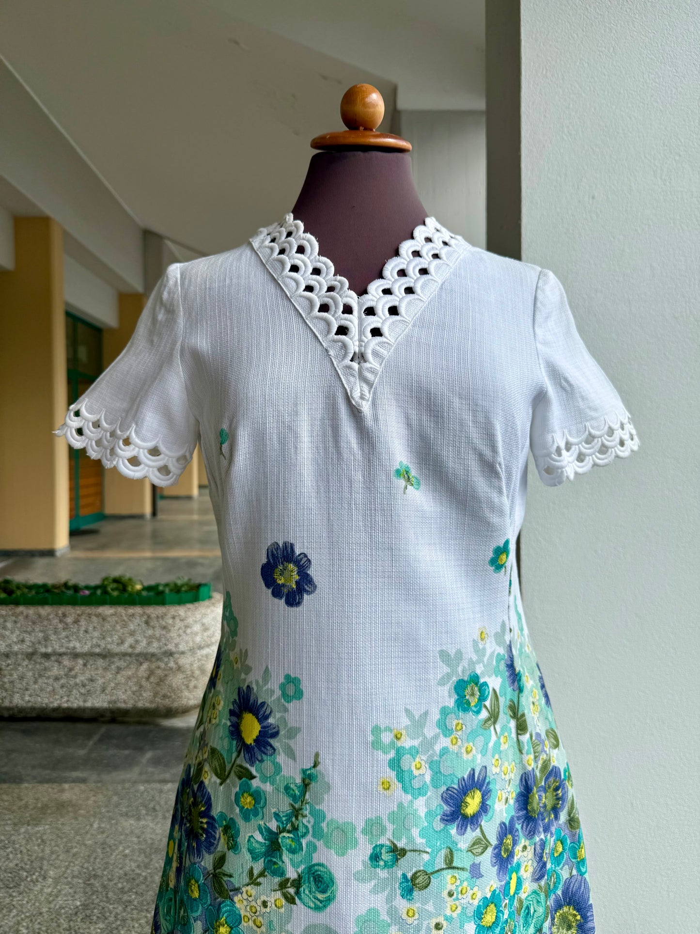Mini dress floreale anni ‘60 - TG. 40