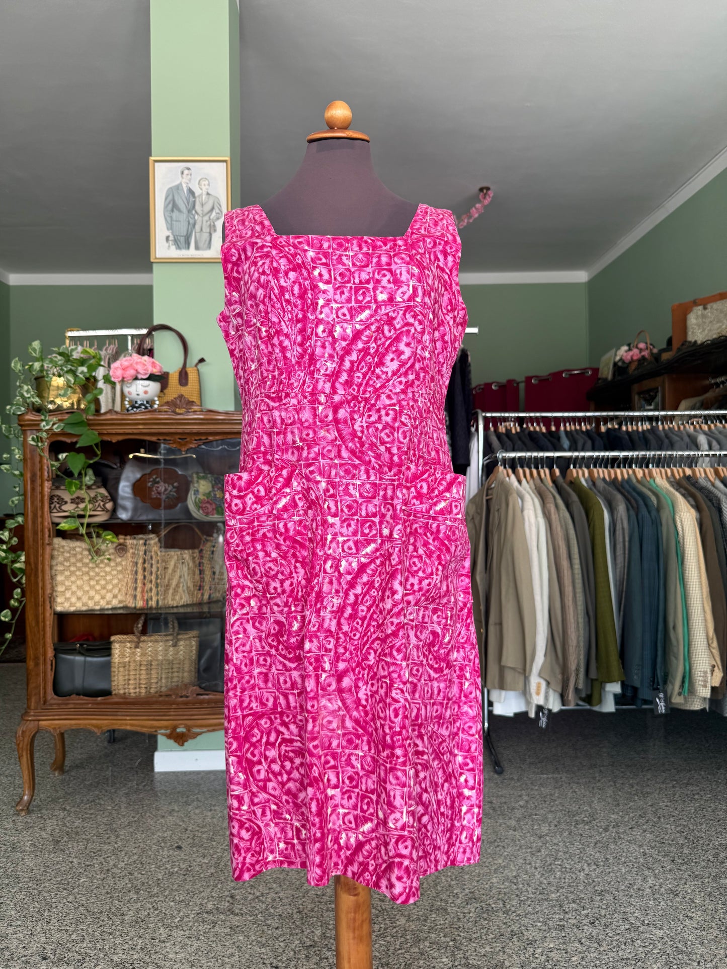 Abito anni ‘60 fucsia - TG. 42/44