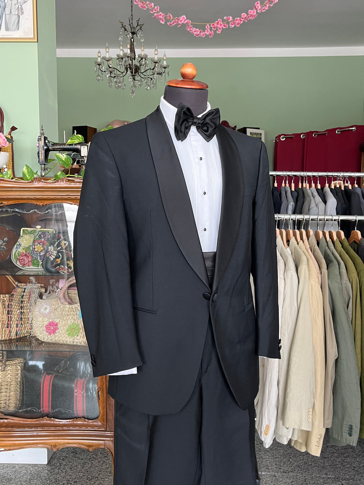 Smoking anni ‘90 Vitale Barberis Canonico tg. 48 corta