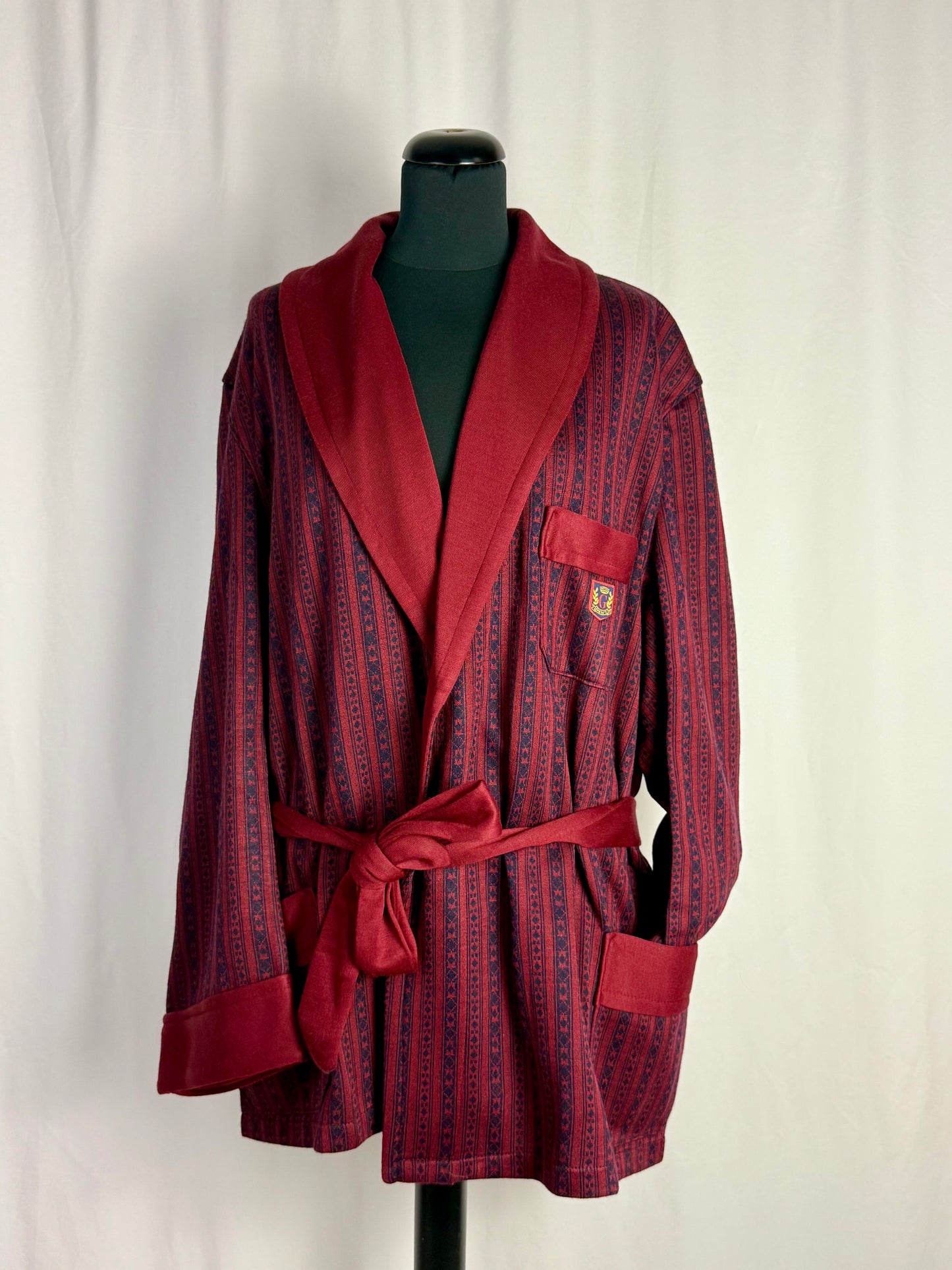 Giacca da camera blu e bordeaux NOS - TG. 54