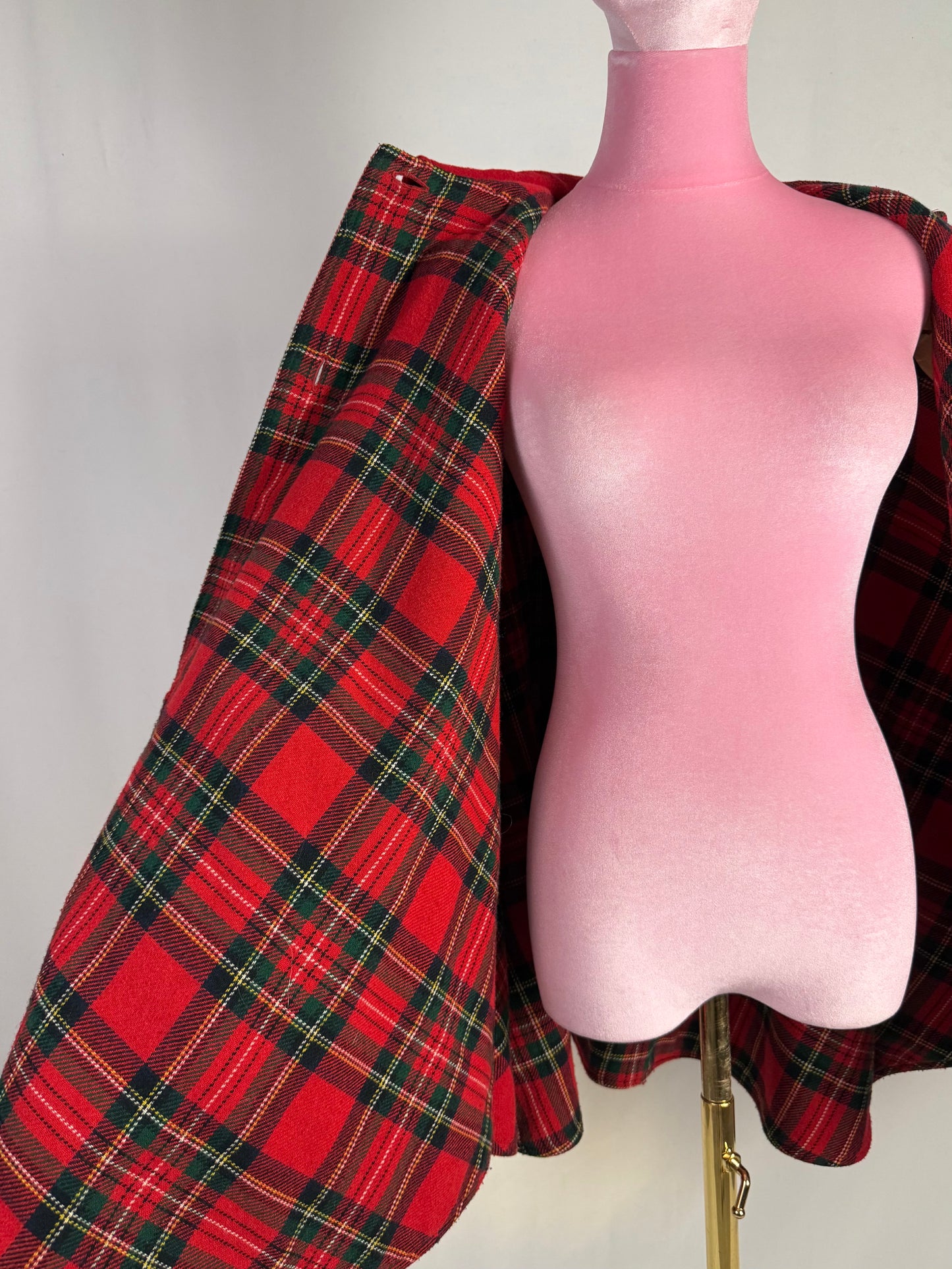 Mantella in lana rossa - TG. 38 - 46