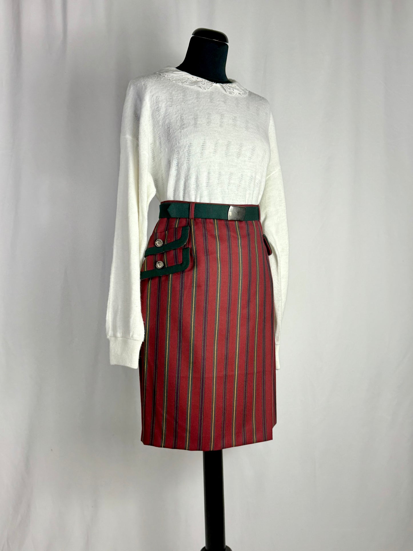 Gonna in lana gessata - TG. 40