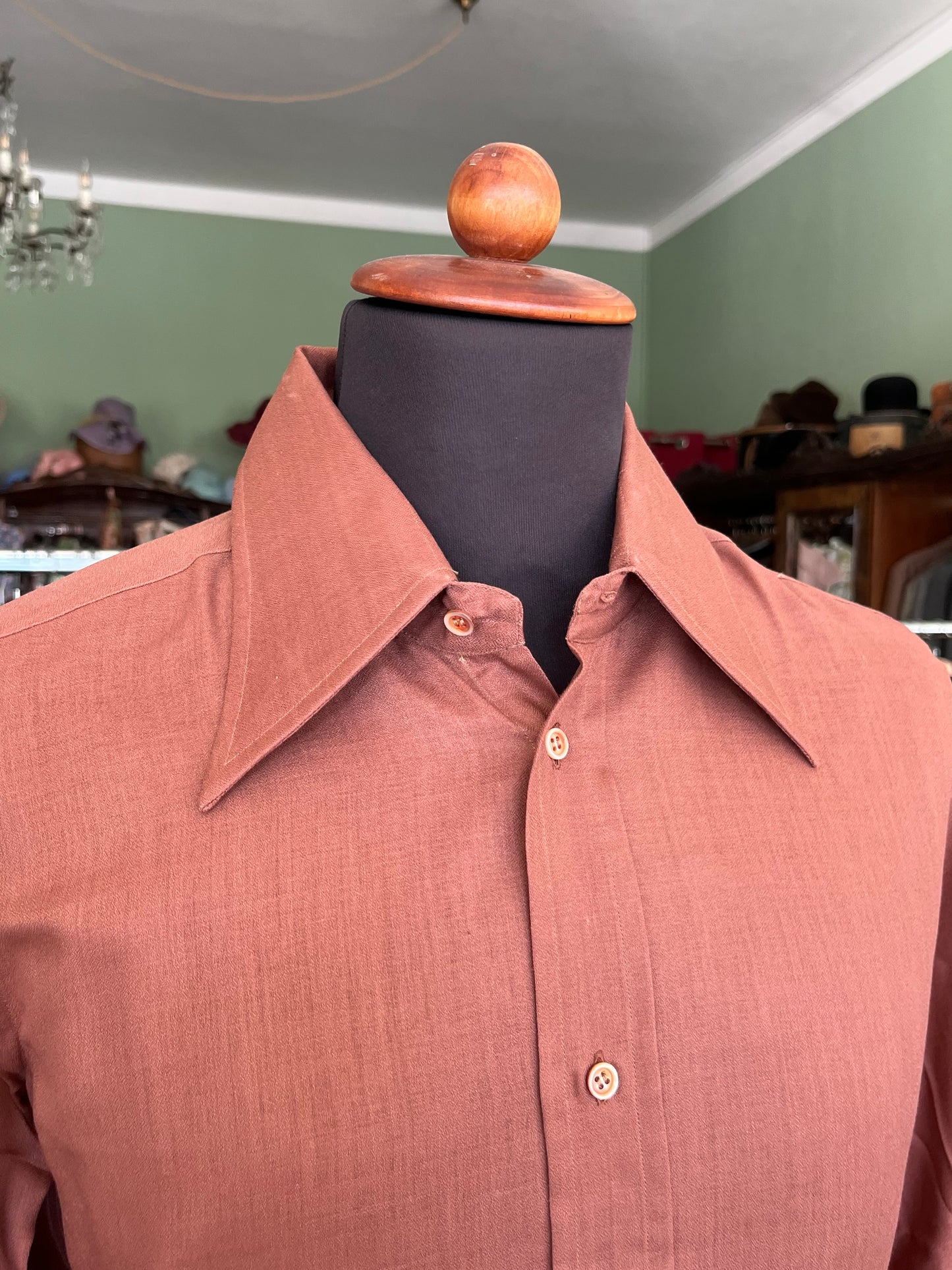 Camicia anni ‘70 cotone tg. XS-S