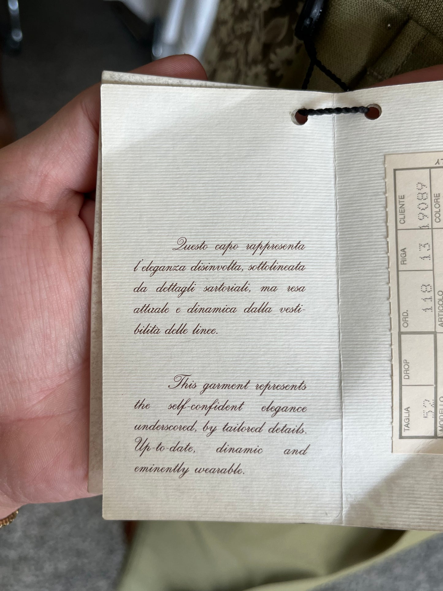 Calzoni anni ‘80 NOS tg. 52