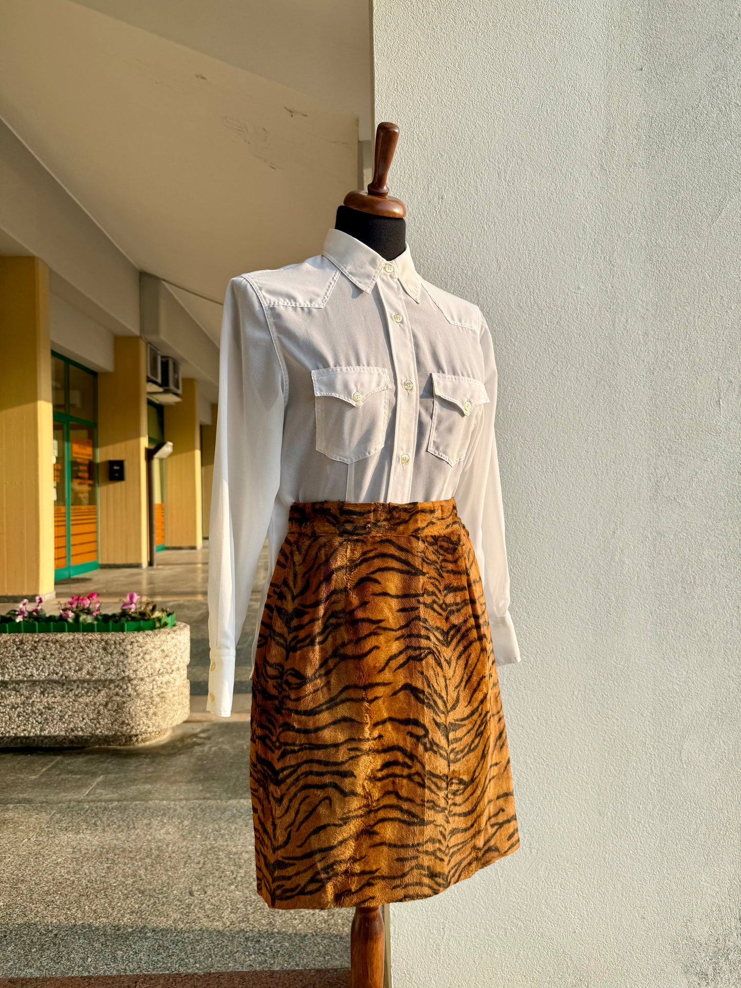 Gonna anni ‘80 animalier - TG. 40