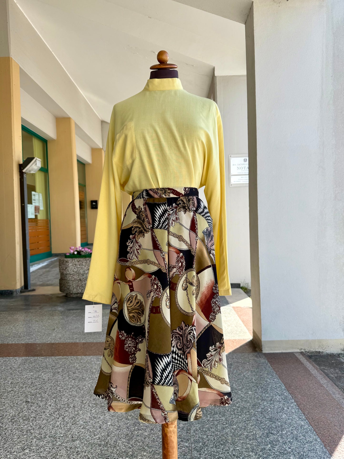 Blusa gialla anni ‘70 - TG. 40