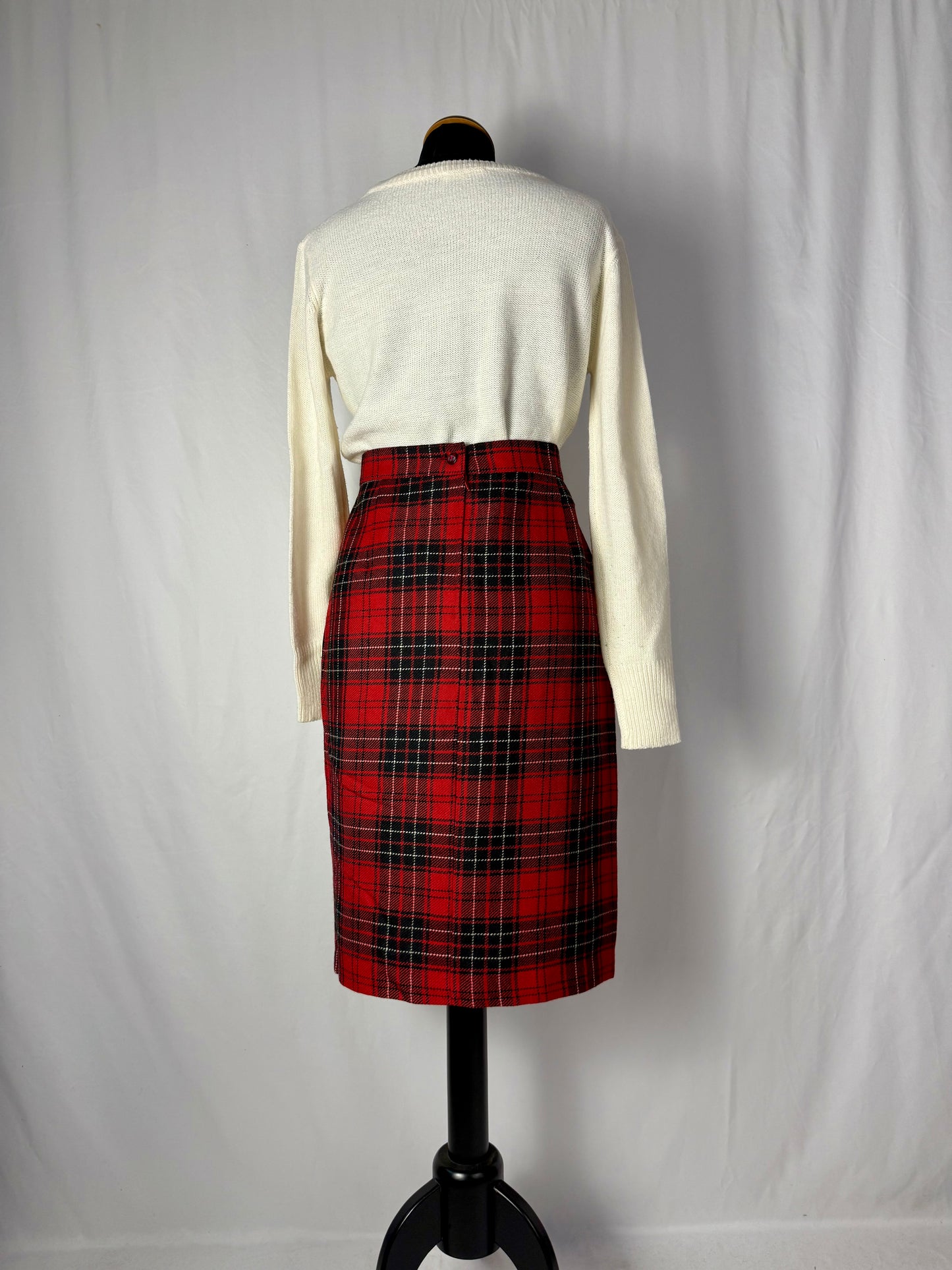 Gonna anni ‘80 in tartan - TG. 46