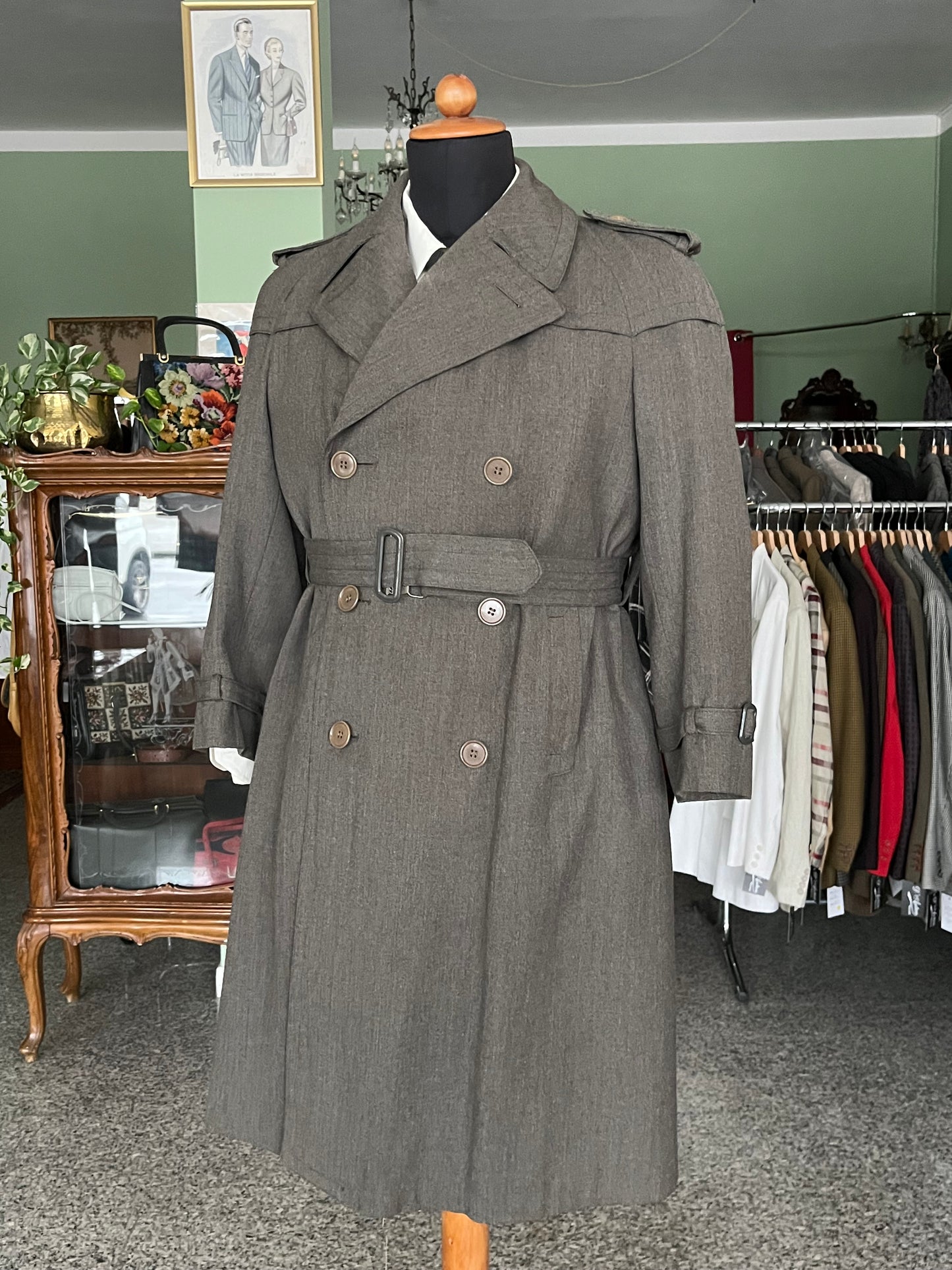 Trench anni ‘30-‘40 tg. 44-46 corta