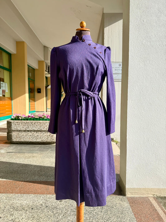 Abito anni ‘70 viola - TG. 42