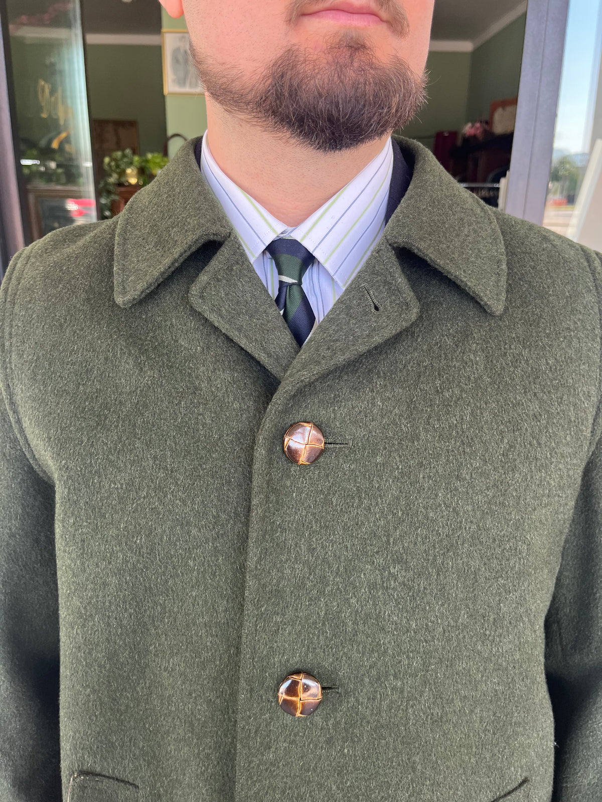 Cappotto Loden anni ‘70 tg. 50-52