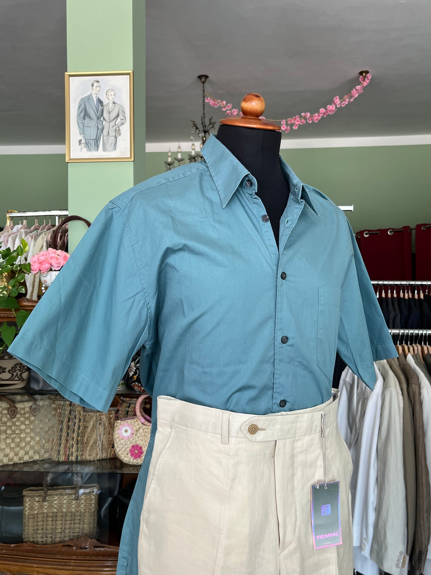 Camicia a maniche corte tg. M-L