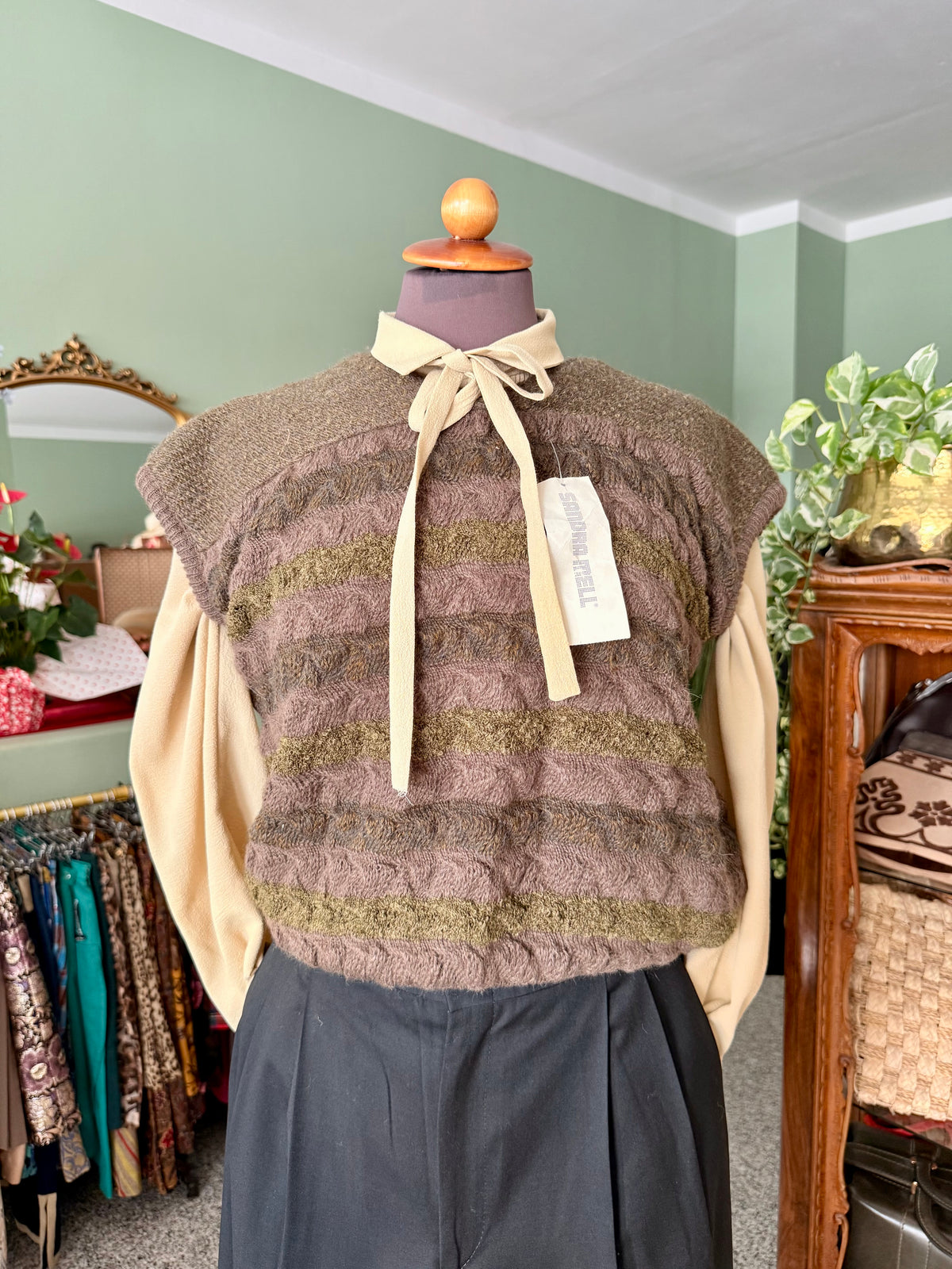 Gilet NOS in lana e alpaca - TG. 42/44