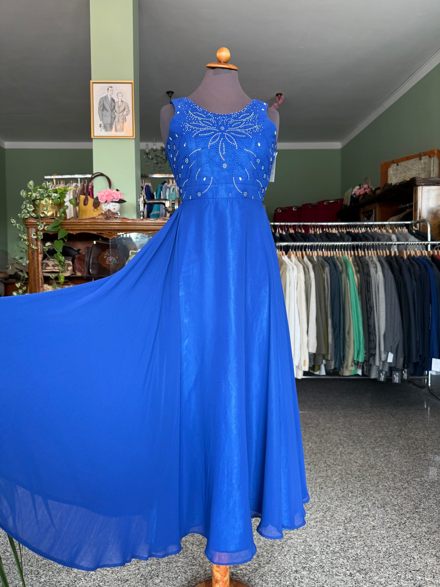 Abito da sera in chiffon - TG. 38/40