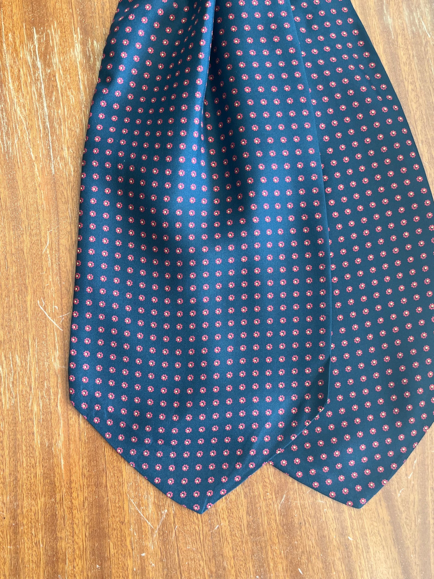 Ascot seta micro-fantasia