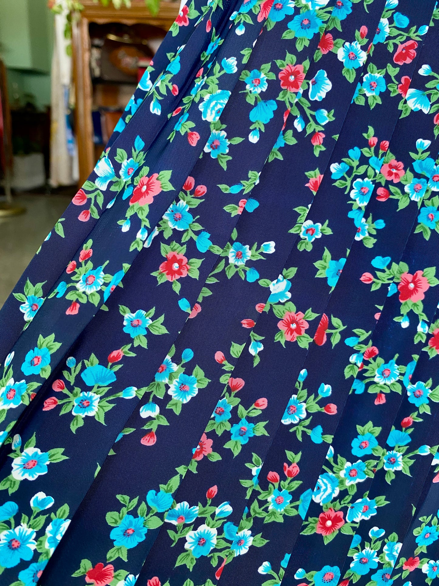 Gonna anni ‘80 stampa floreale - TG. 38/40