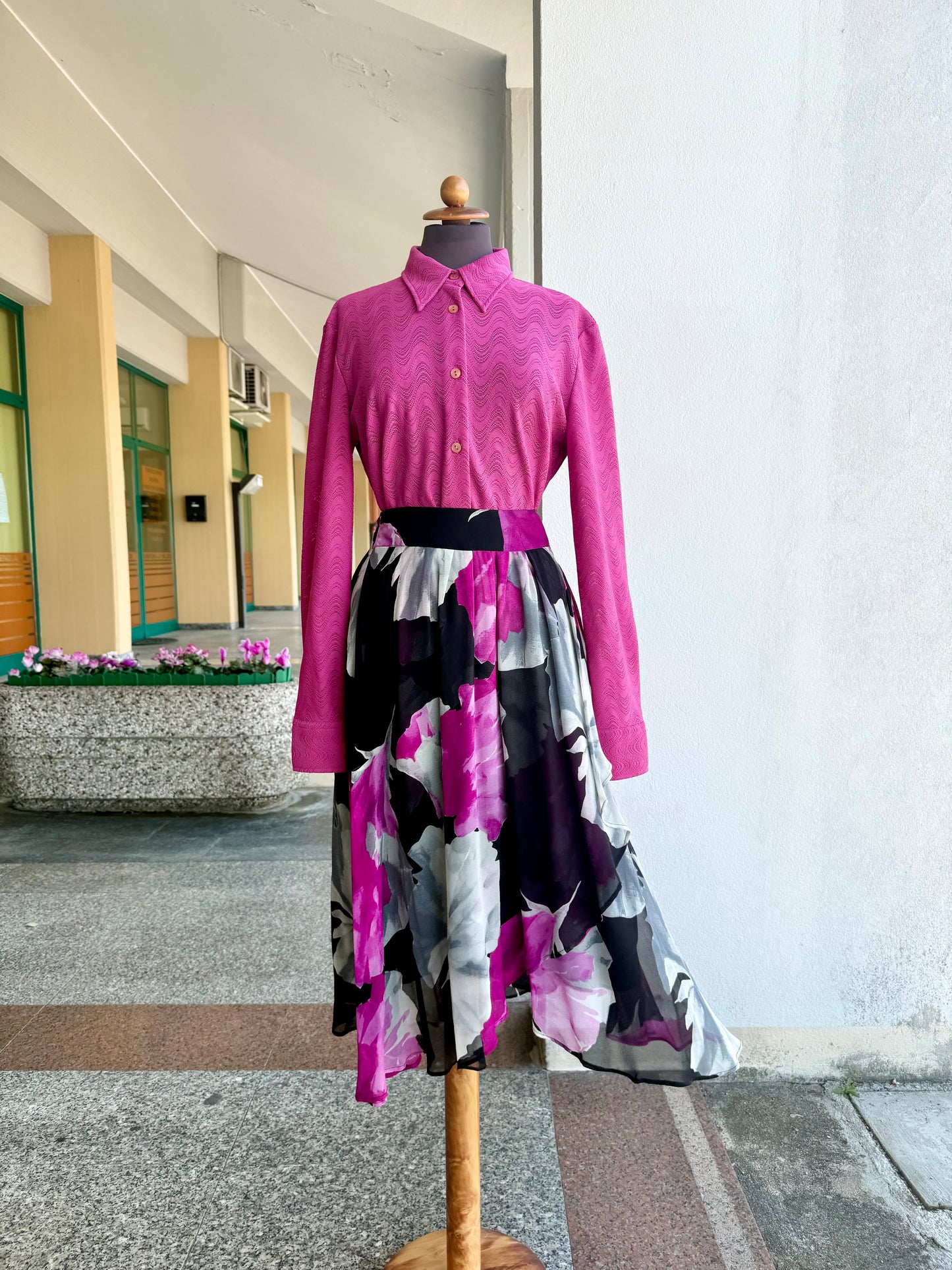 Gonna in chiffon - TG. 40
