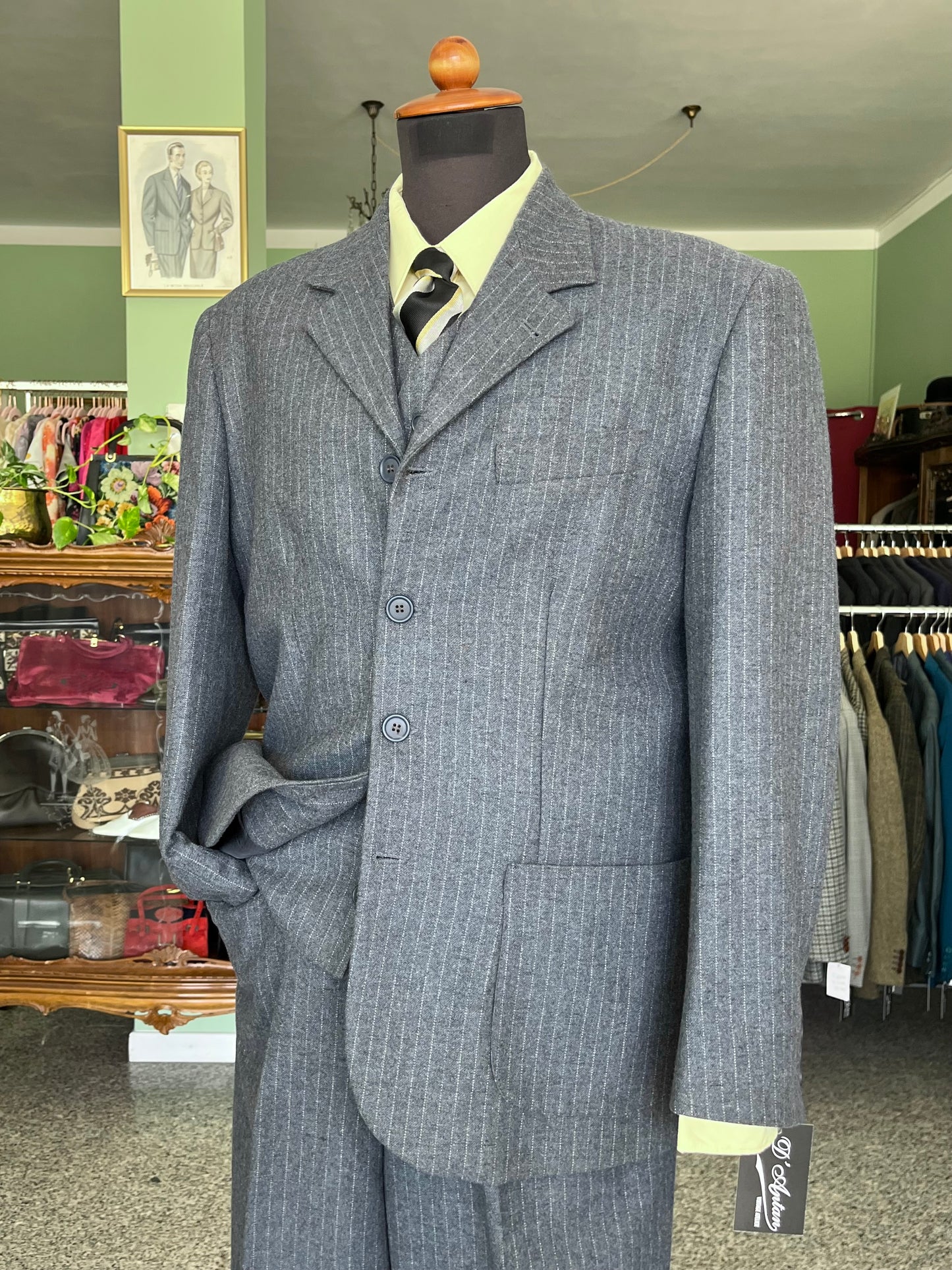 Completo tre pezzi anni ‘90 tg. 50-52 corta