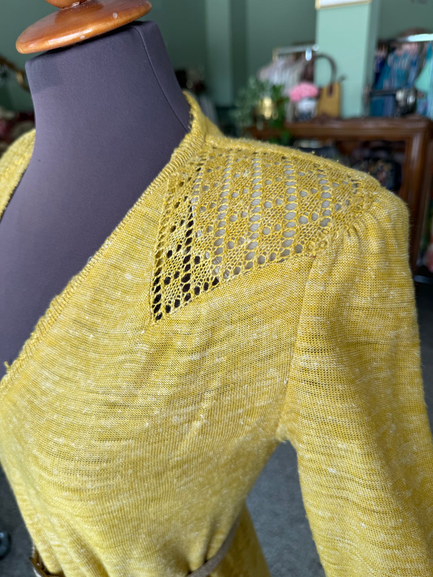 Abito in maglia color senape - TG. 40/42
