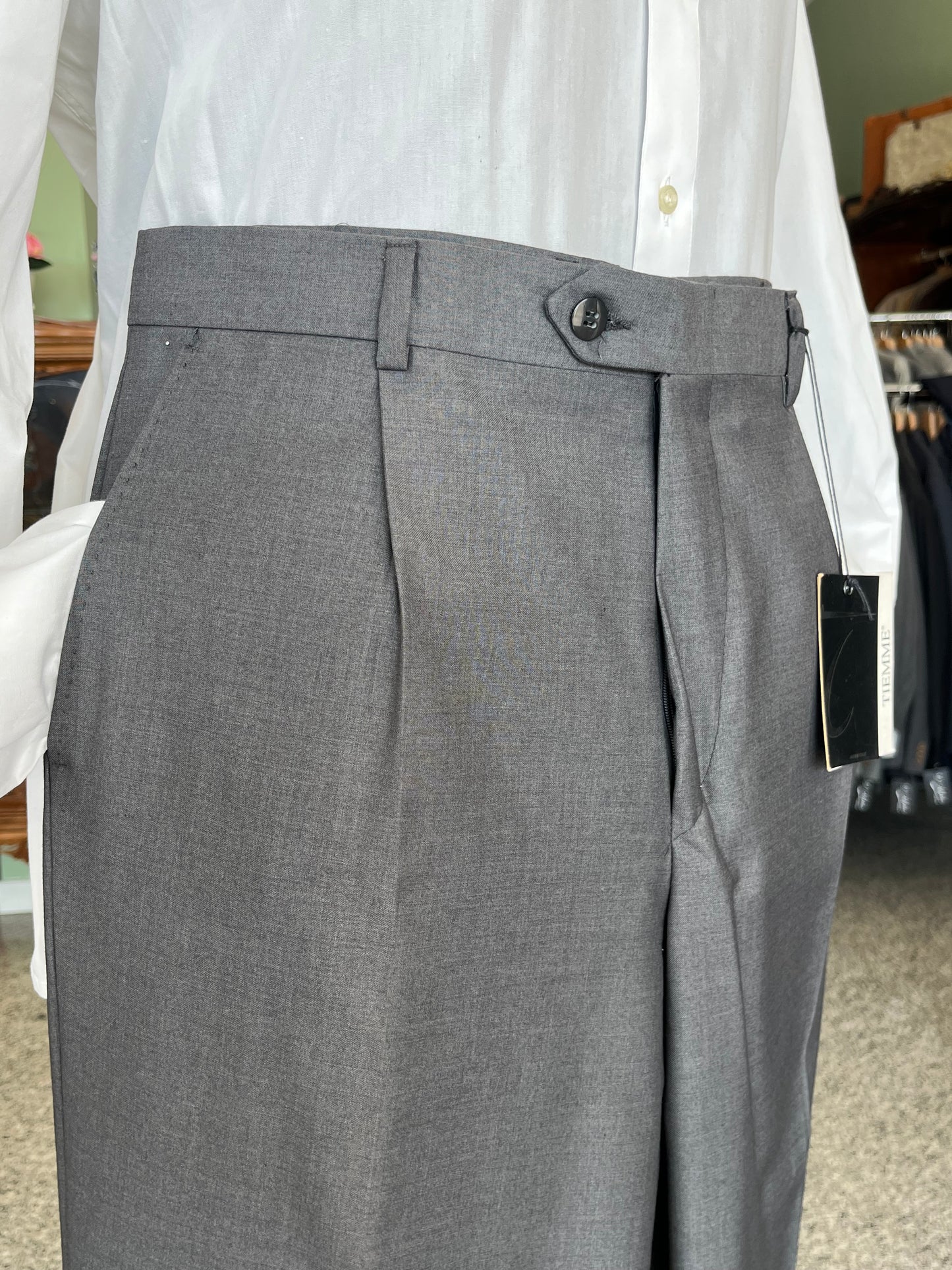 Calzoni anni ‘90 NOS grigio medio